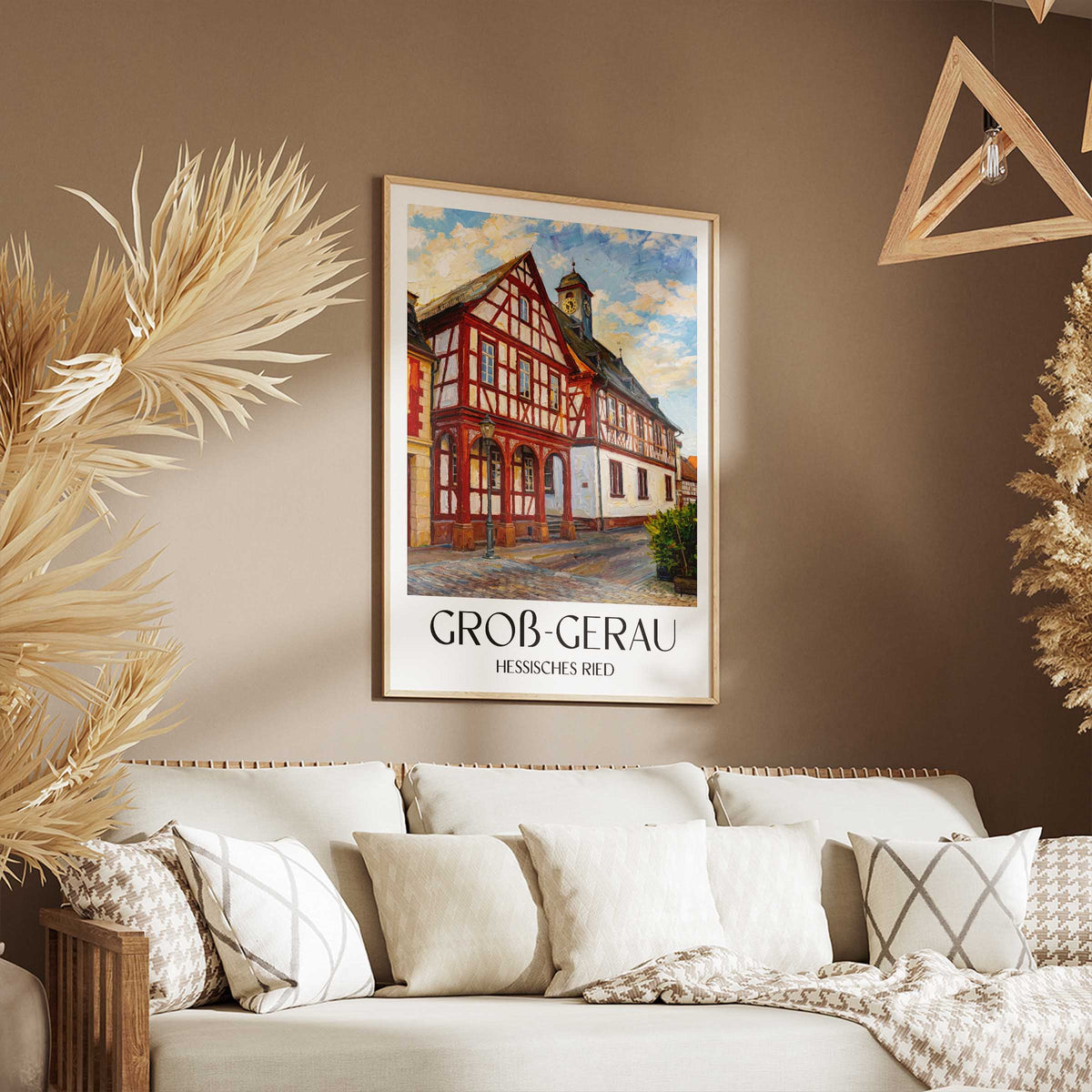 groß-gerau-hessisches-ried-deutschland-poster-oil-painting-oelgemaelde