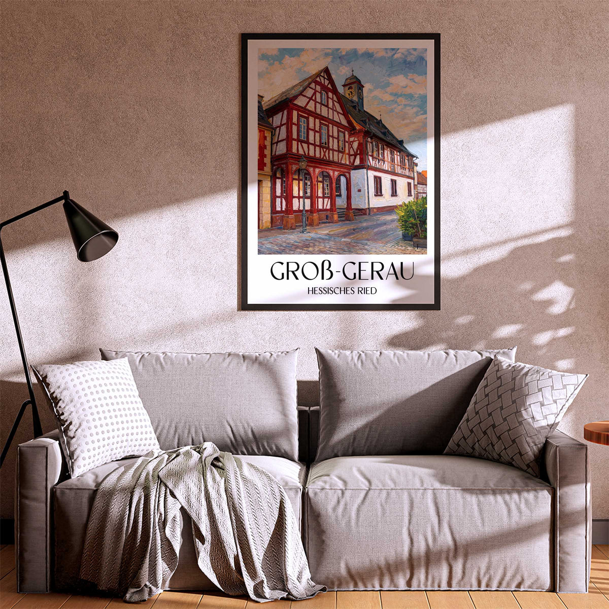 groß-gerau-hessisches-ried-deutschland-poster-oil-painting-oelgemaelde