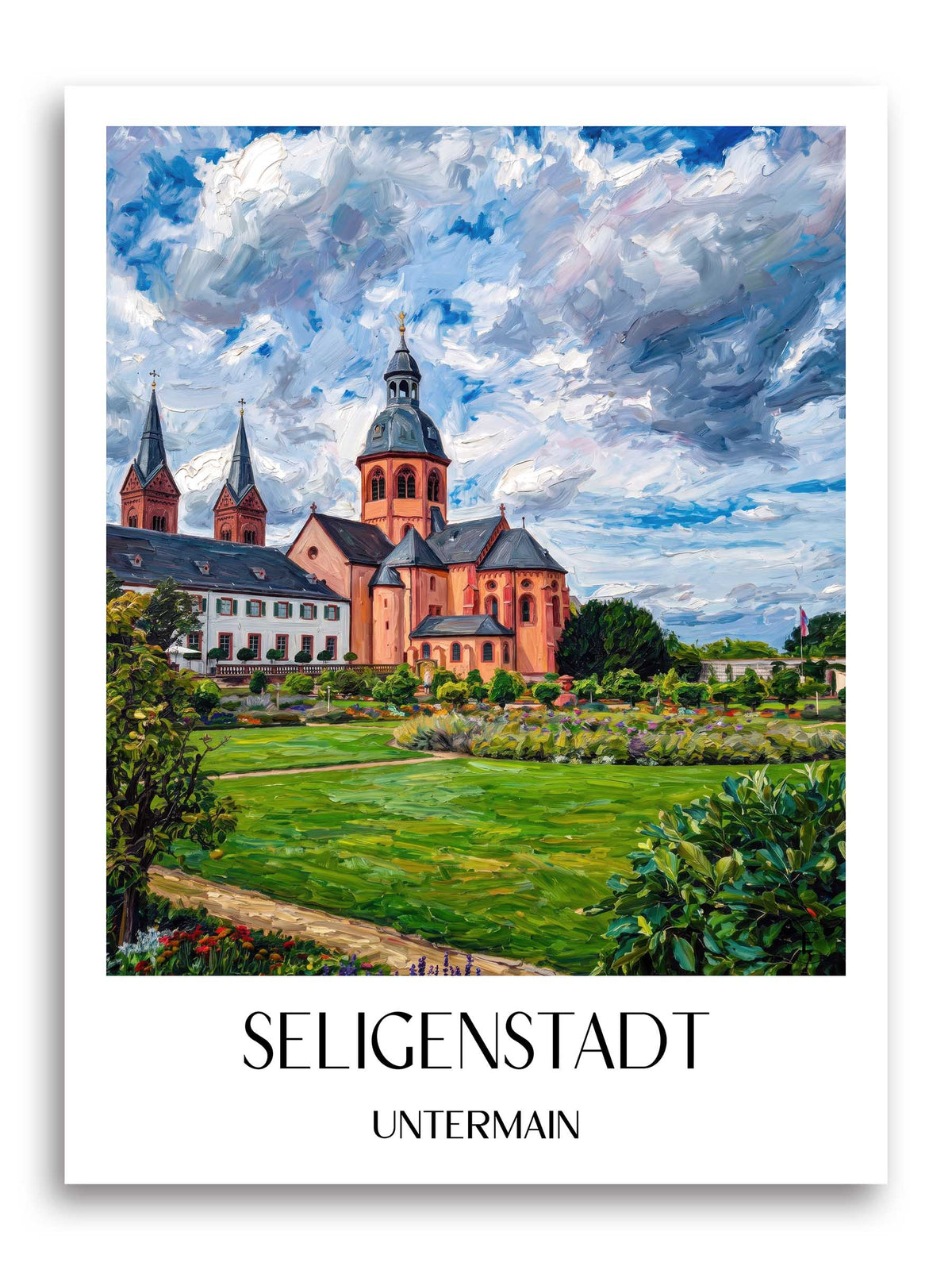 seligenstadt-untermain-deutschland-poster-oil-painting-oelgemaelde
