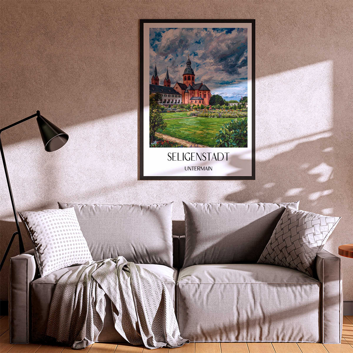 seligenstadt-untermain-deutschland-poster-oil-painting-oelgemaelde
