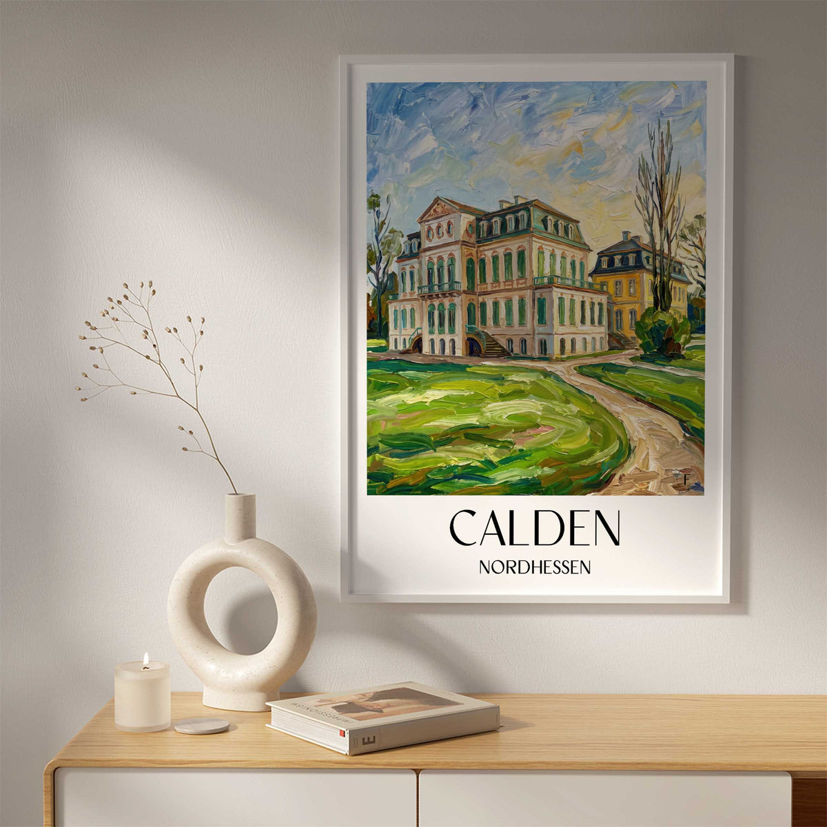 calden-nordhessen-deutschland-poster-oil-painting-oelgemaelde
