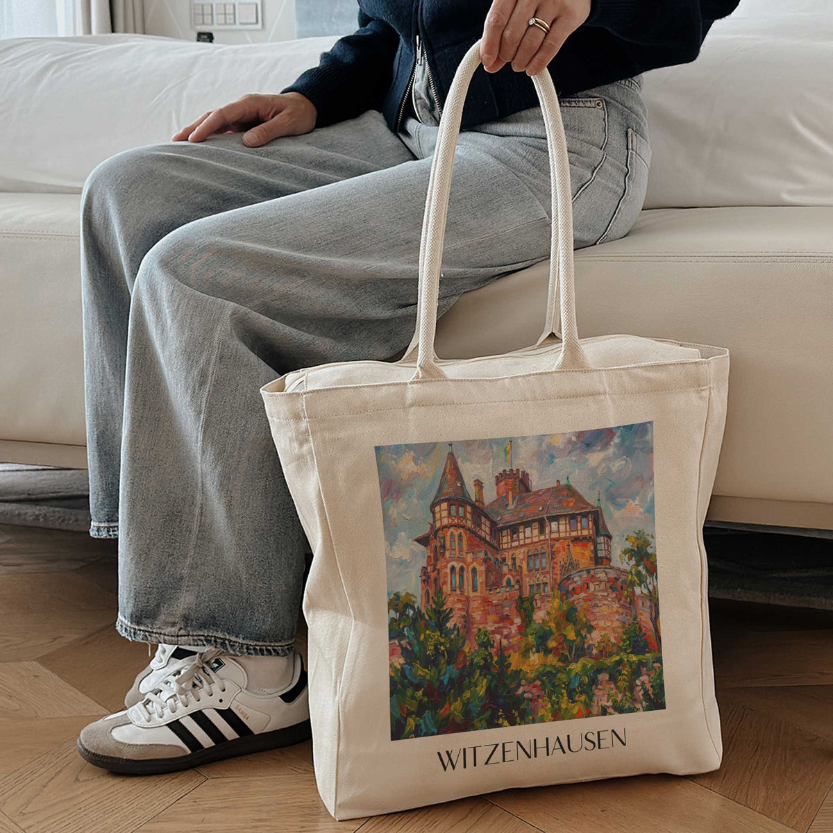 witzenhausen-hessen-deutschland-einkaufstasche-oil-painting-oelgemaelde