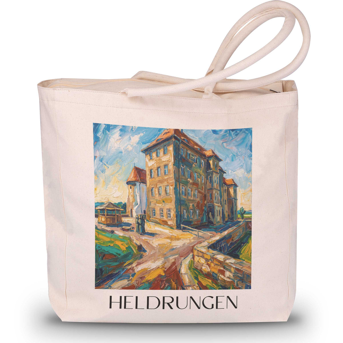 heldrungen-thüringen-deutschland-einkaufstasche-oil-painting-oelgemaelde