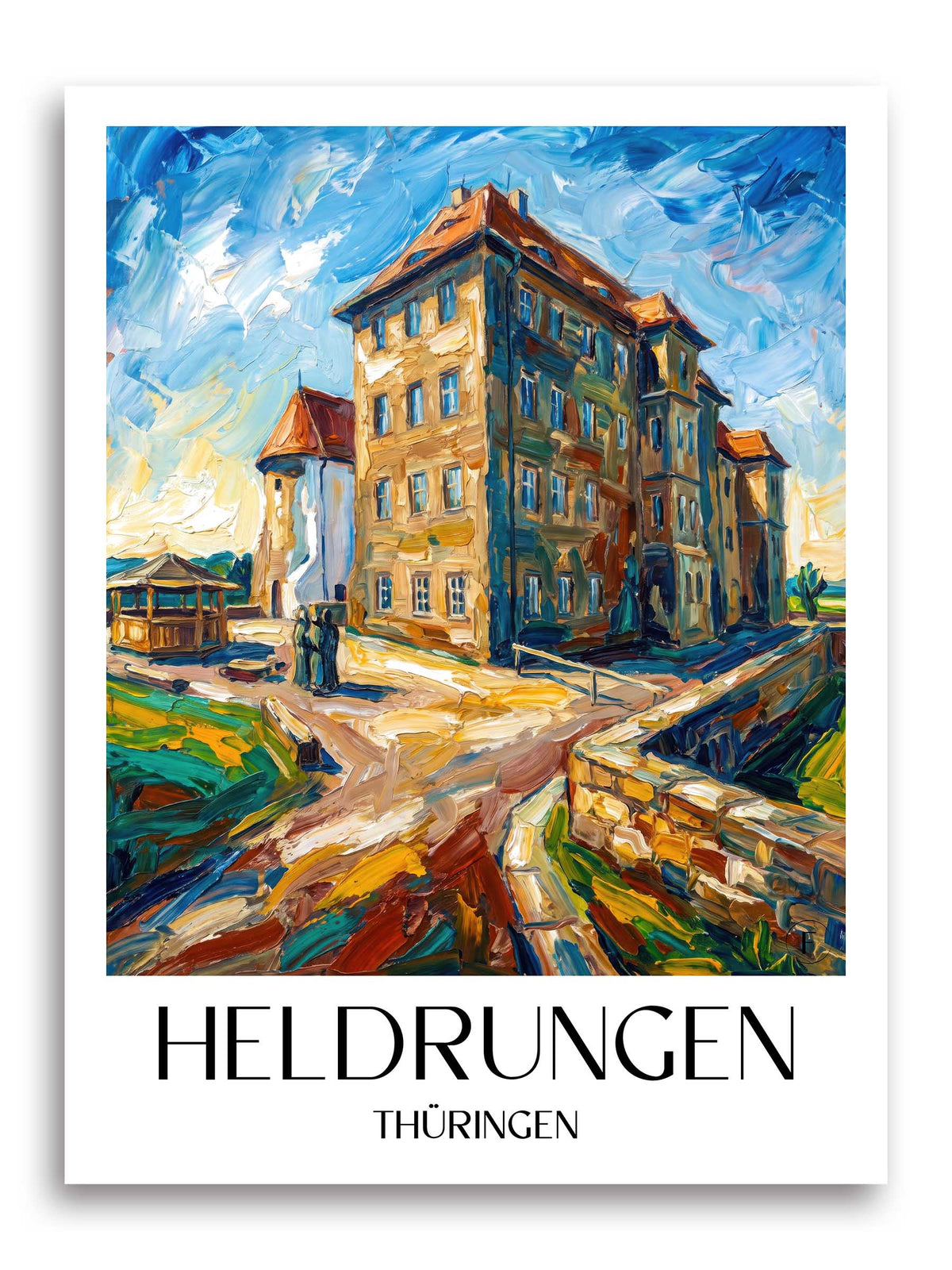 heldrungen-thüringen-deutschland-poster-oil-painting-oelgemaelde
