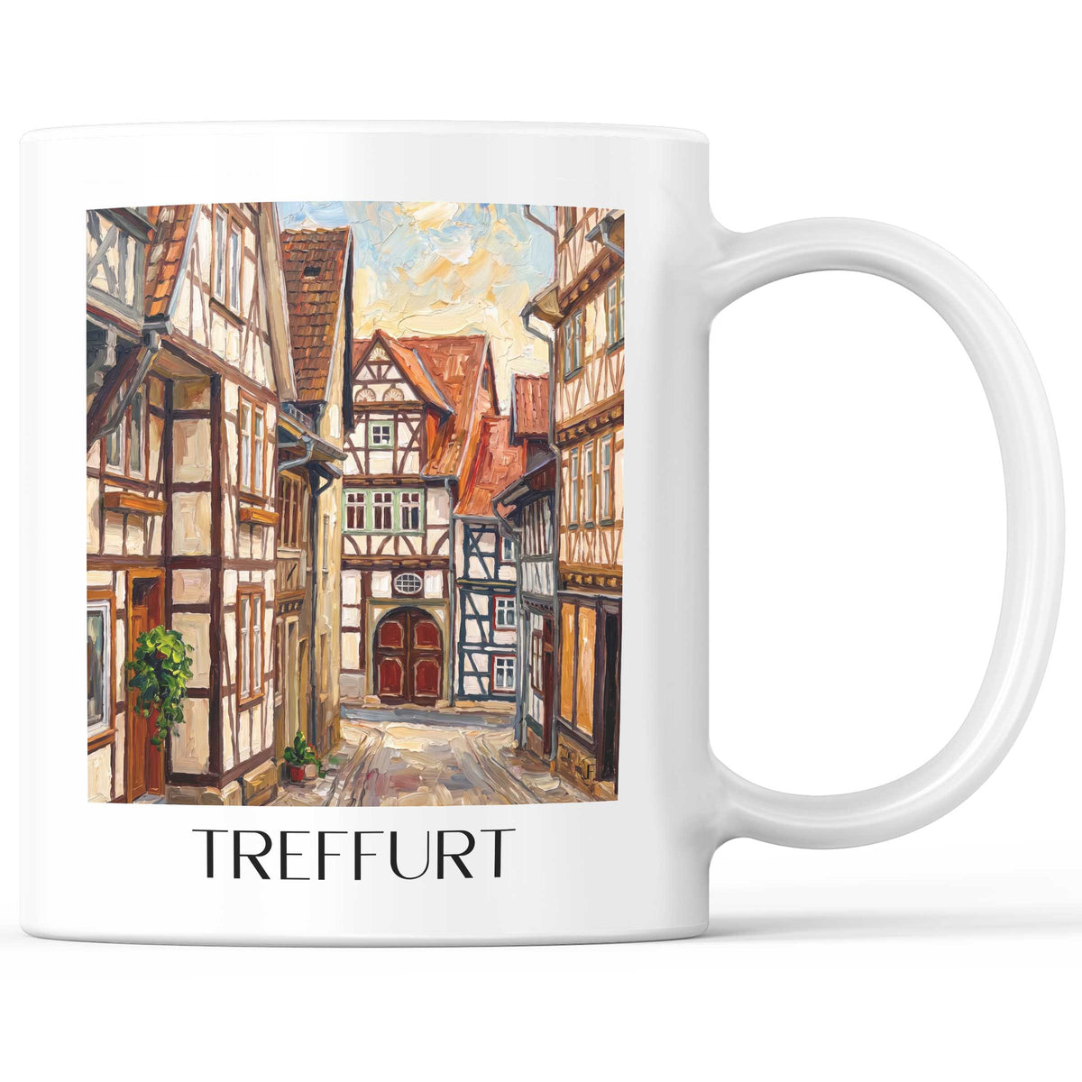 treffurt-werratal-deutschland-kaffeebecher-oil-painting-oelgemaelde