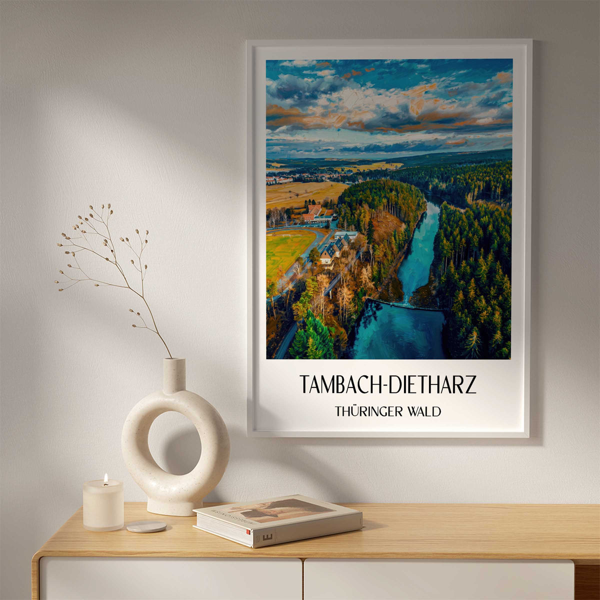 tambach-dietharz-thüringer-wald-deutschland-poster-oil-painting-oelgemaelde