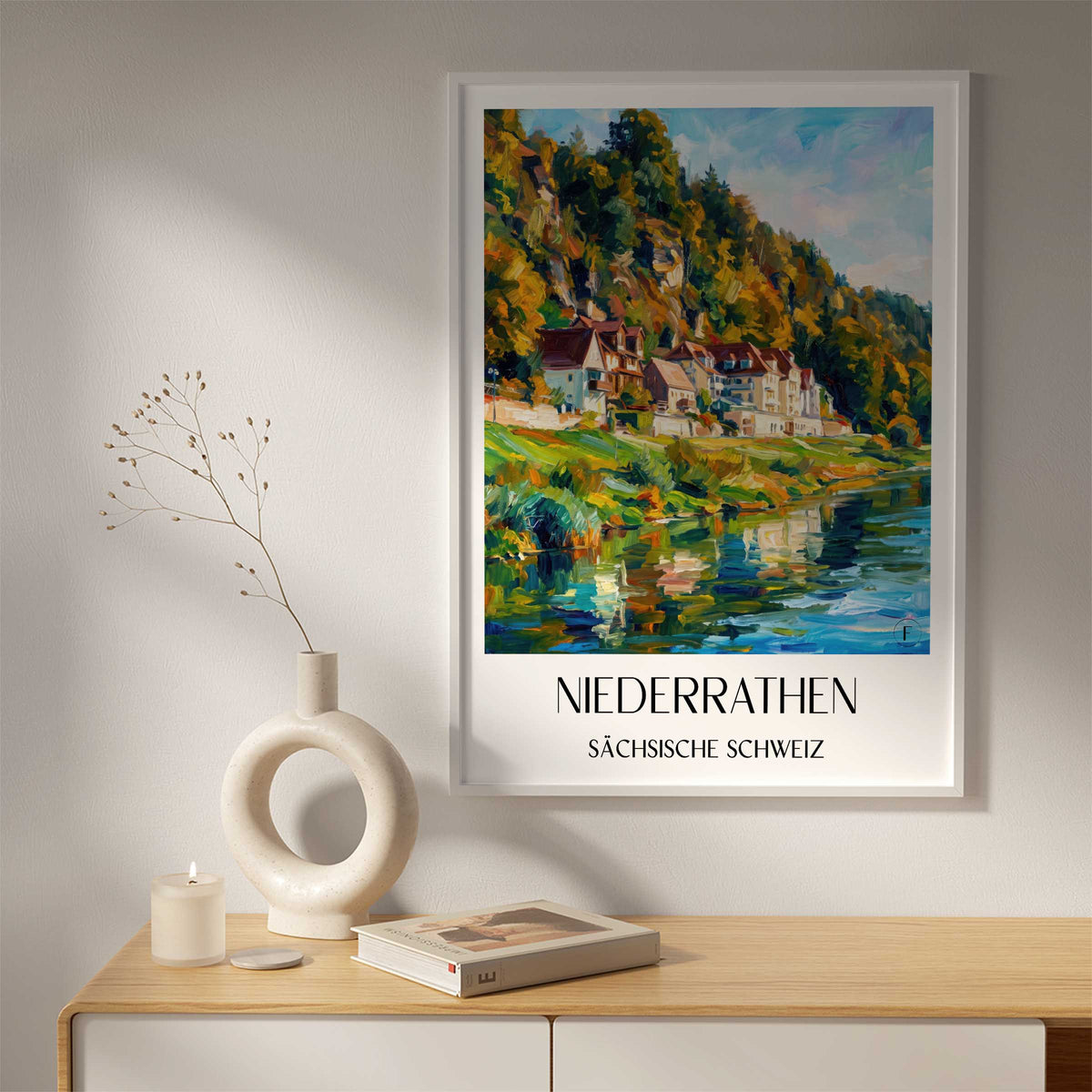 niederrathen-sächsische-schweiz-deutschland-poster-oil-painting-oelgemaelde
