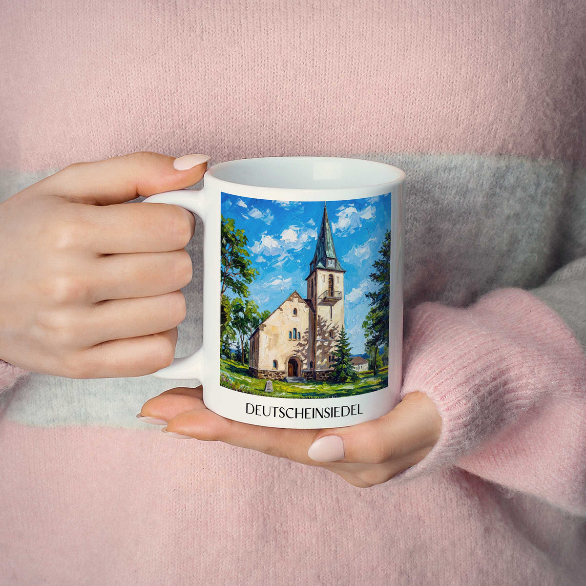 deutscheinsiedel-erzgebirge-deutschland-kaffeebecher-oil-painting-oelgemaelde