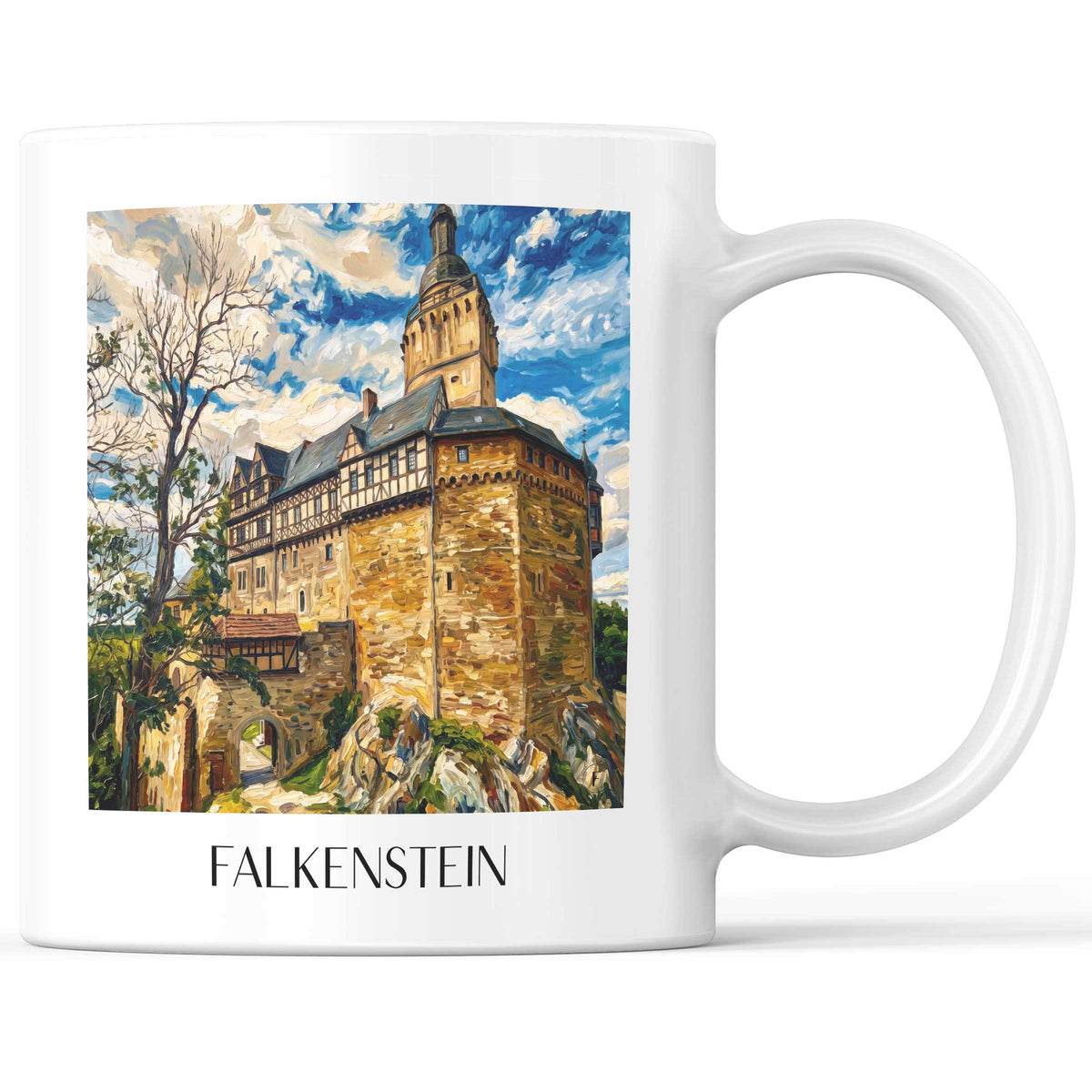 falkenstein-harz-deutschland-kaffeebecher-oil-painting-oelgemaelde