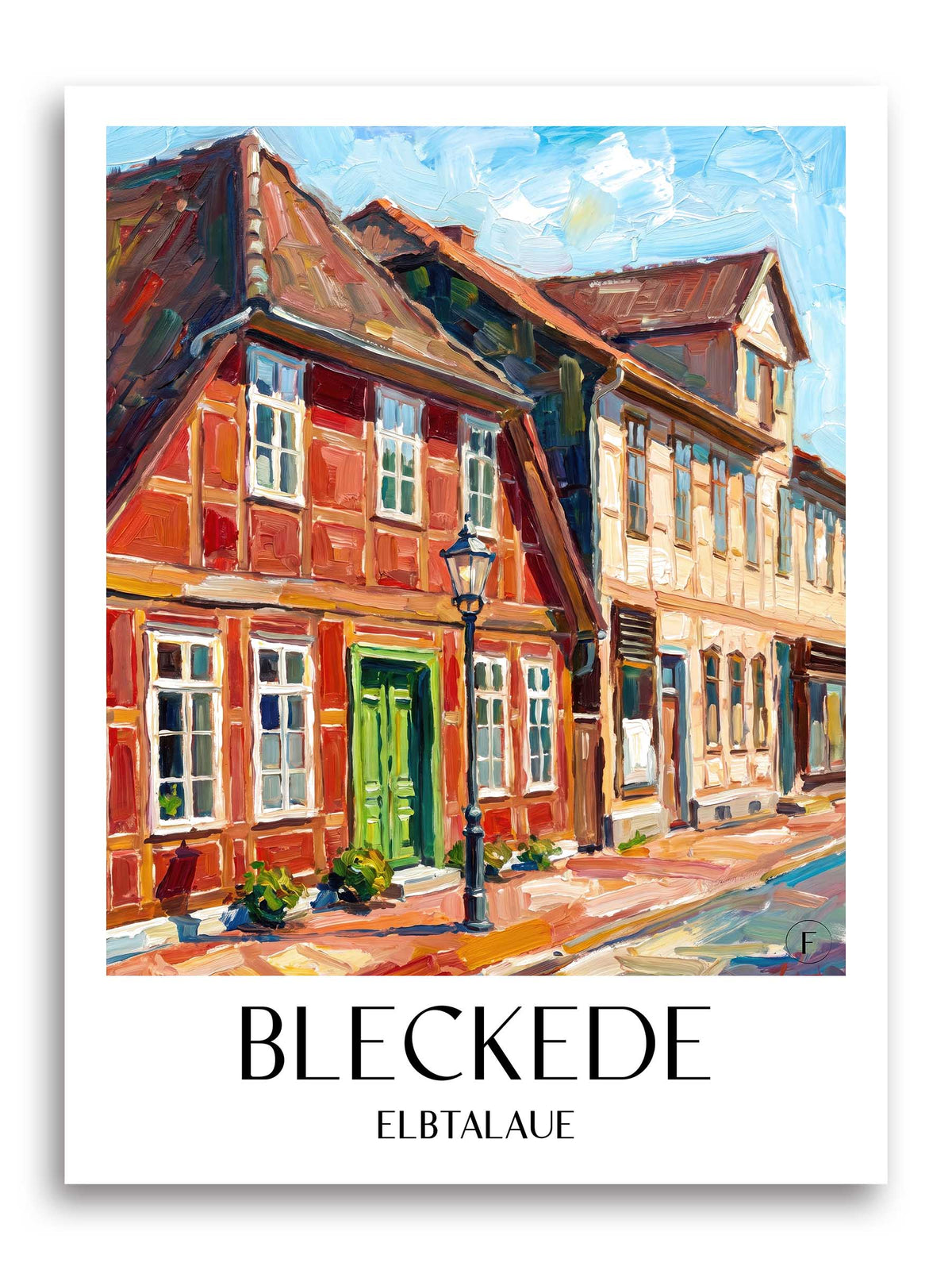 bleckede-elbtalaue-deutschland-poster-oil-painting-oelgemaelde