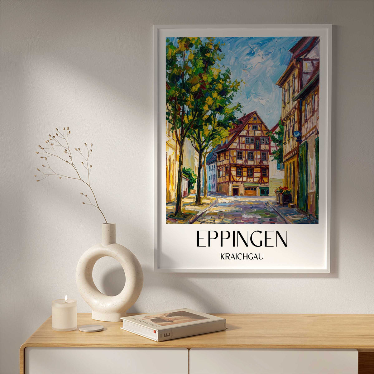 eppingen-kraichgau-deutschland-poster-oil-painting-oelgemaelde