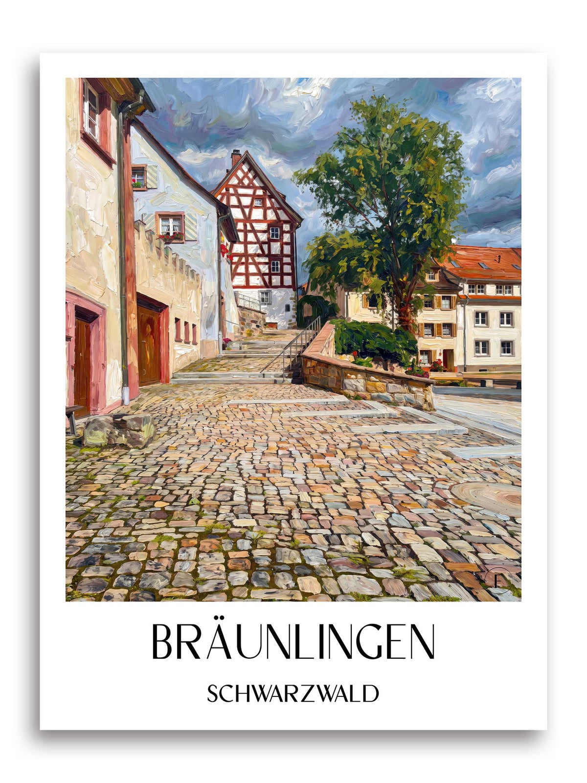 bräunlingen-schwarzwald-deutschland-poster-oil-painting-oelgemaelde