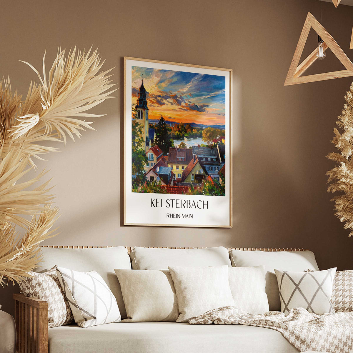 kelsterbach-rhein-main-deutschland-poster-oil-painting-oelgemaelde