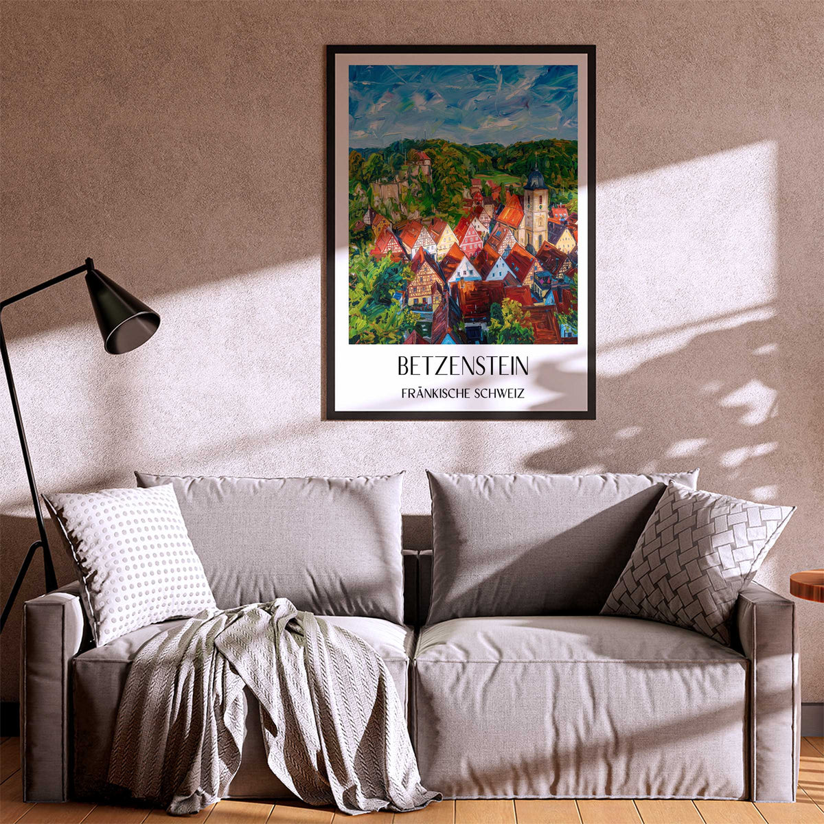 betzenstein-fränkische-schweiz-deutschland-poster-oil-painting-oelgemaelde