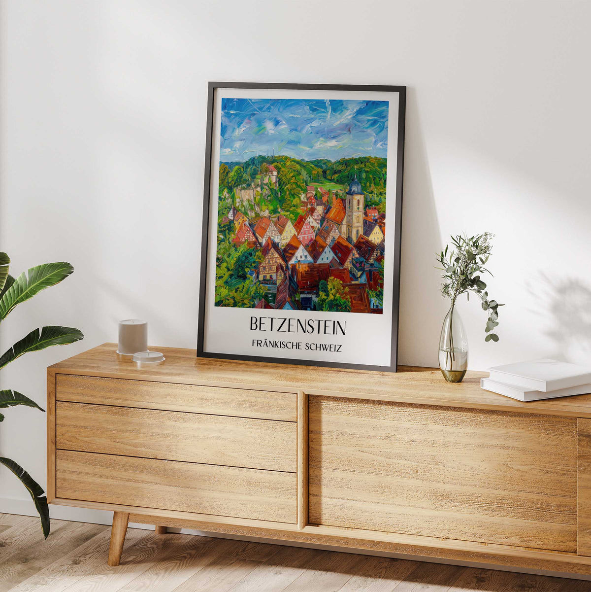 betzenstein-fränkische-schweiz-deutschland-poster-oil-painting-oelgemaelde