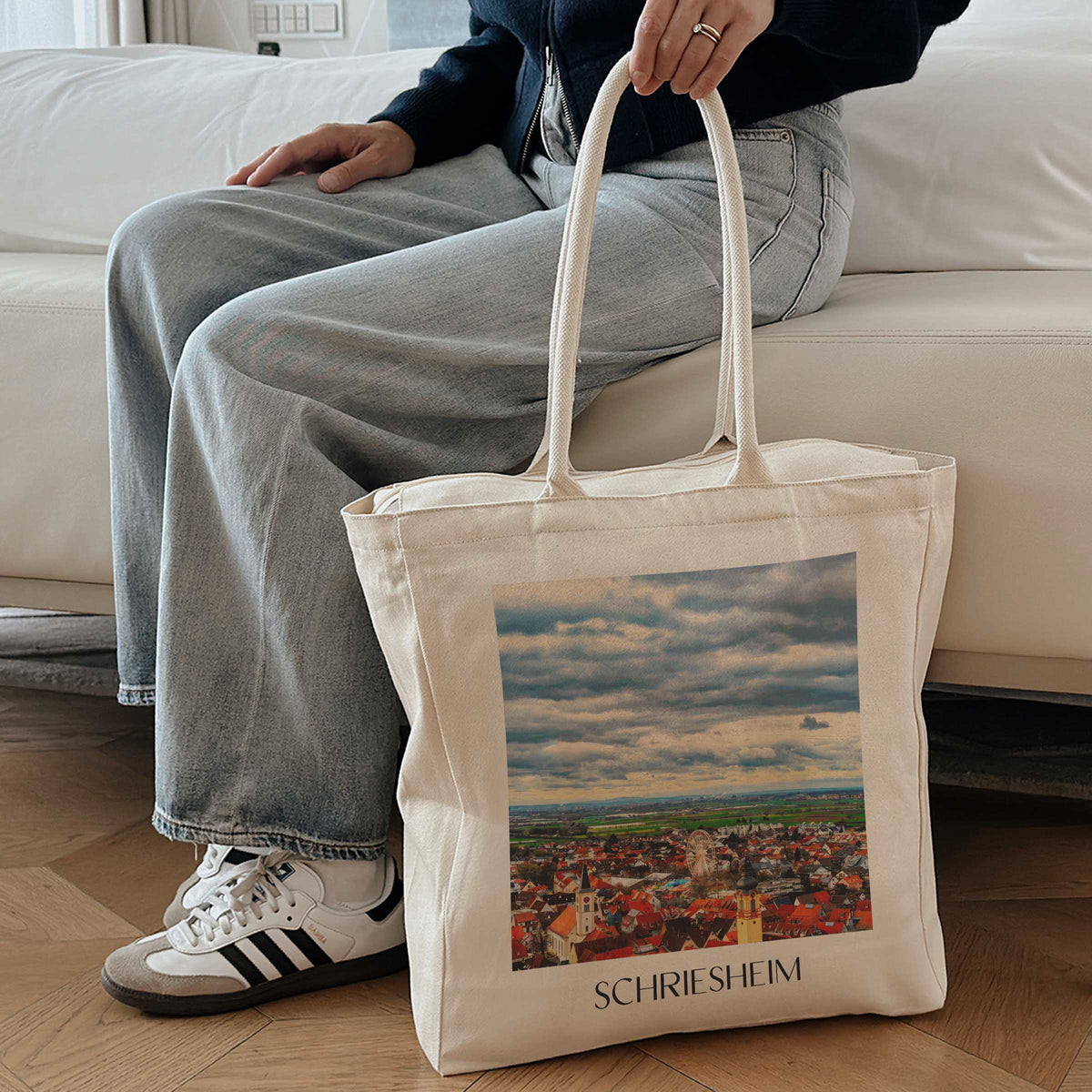 schriesheim-baden-württemberg-deutschland-einkaufstasche-oil-painting-oelgemaelde