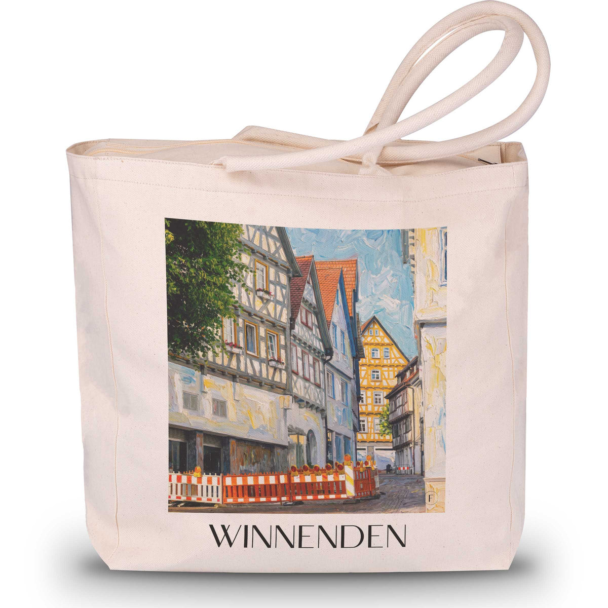 winnenden-baden-württemberg-deutschland-einkaufstasche-oil-painting-oelgemaelde