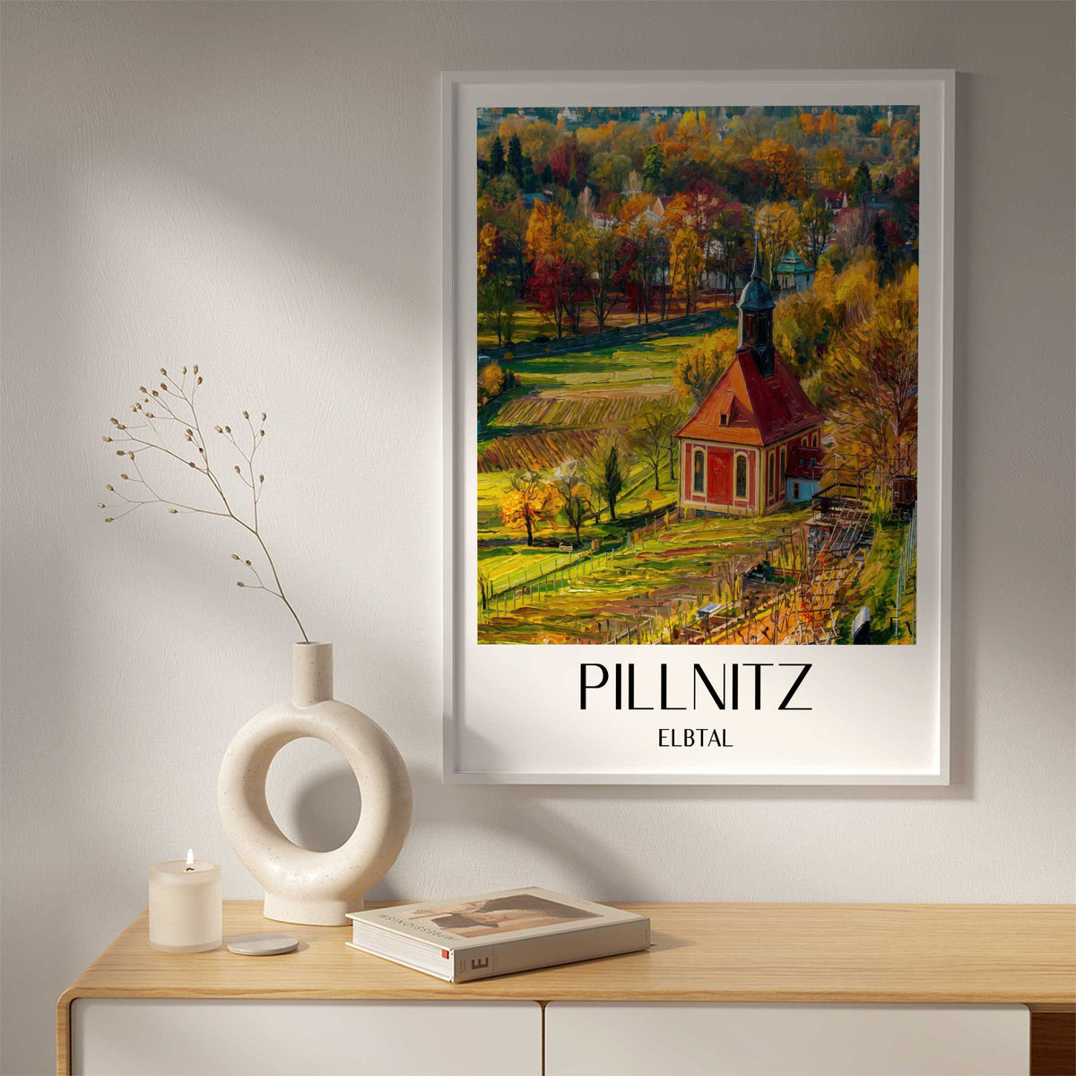 pillnitz-elbtal-deutschland-poster-oil-painting-oelgemaelde