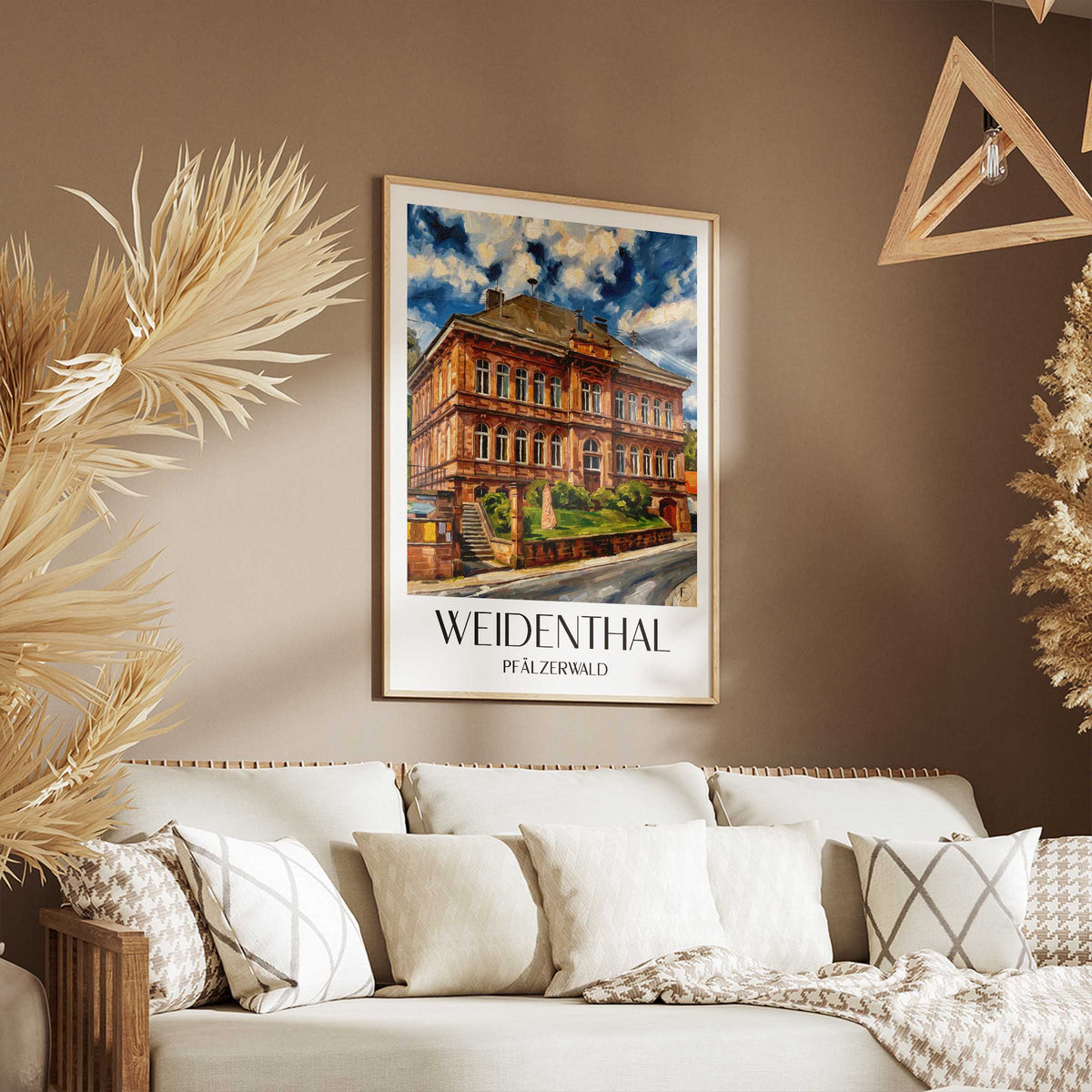 weidenthal-pfälzerwald-deutschland-poster-oil-painting-oelgemaelde