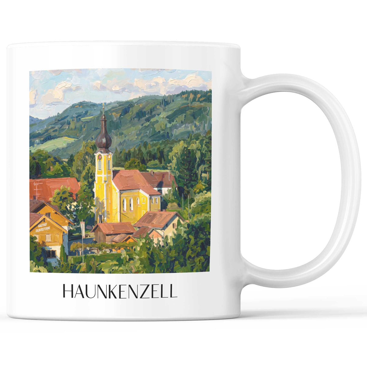 haunkenzell-bayerischer-wald-deutschland-kaffeebecher-oil-painting-oelgemaelde