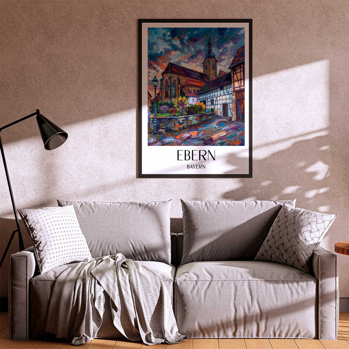 ebern-bayern-deutschland-poster-oil-painting-oelgemaelde