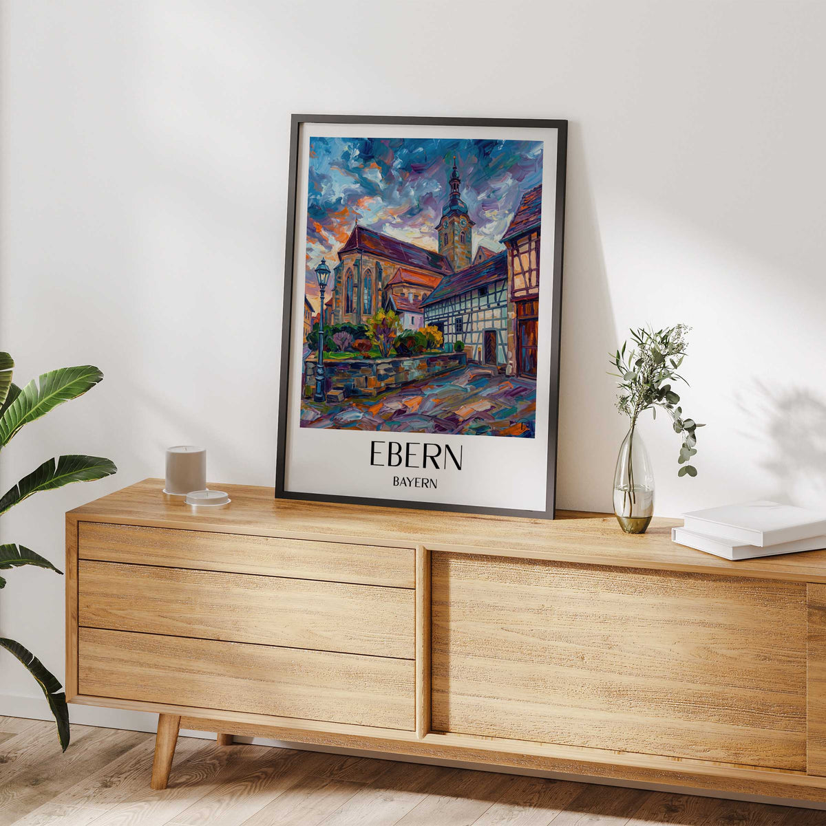 ebern-bayern-deutschland-poster-oil-painting-oelgemaelde