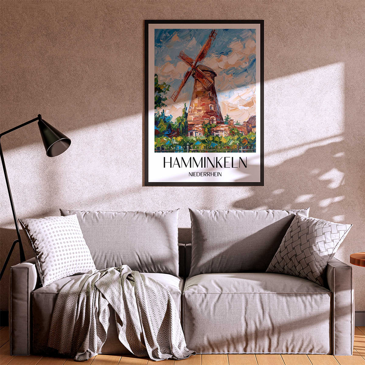 hamminkeln-niederrhein-deutschland-poster-oil-painting-oelgemaelde
