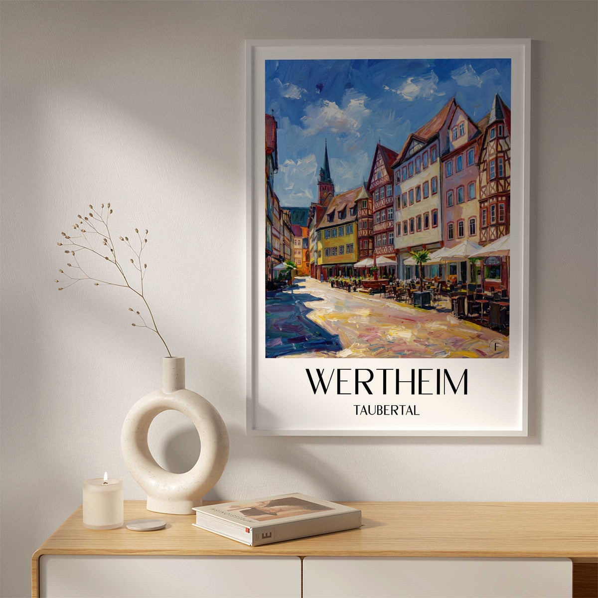 wertheim-taubertal-deutschland-poster-oil-painting-oelgemaelde