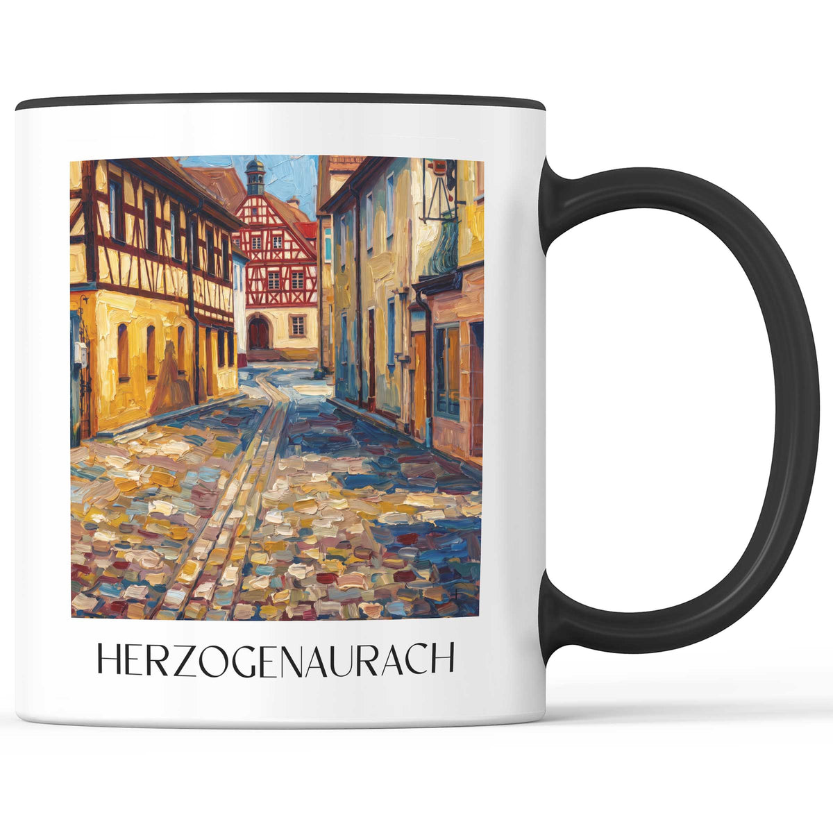 herzogenaurach-mittelfranken-deutschland-kaffeebecher-oil-painting-oelgemaelde