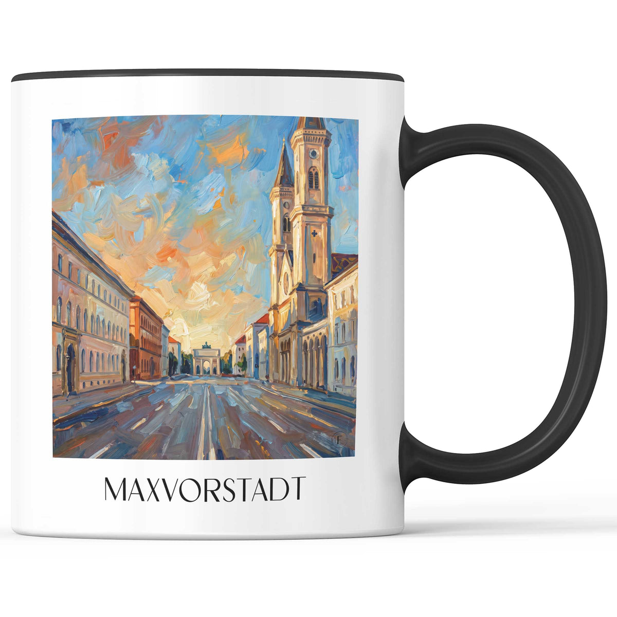 maxvorstadt-münchen-deutschland-kaffeebecher-oil-painting-oelgemaelde