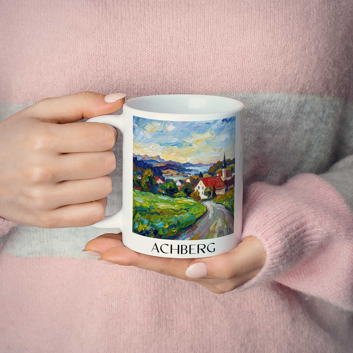 achberg-westallgäu-deutschland-kaffeebecher-oil-painting-oelgemaelde