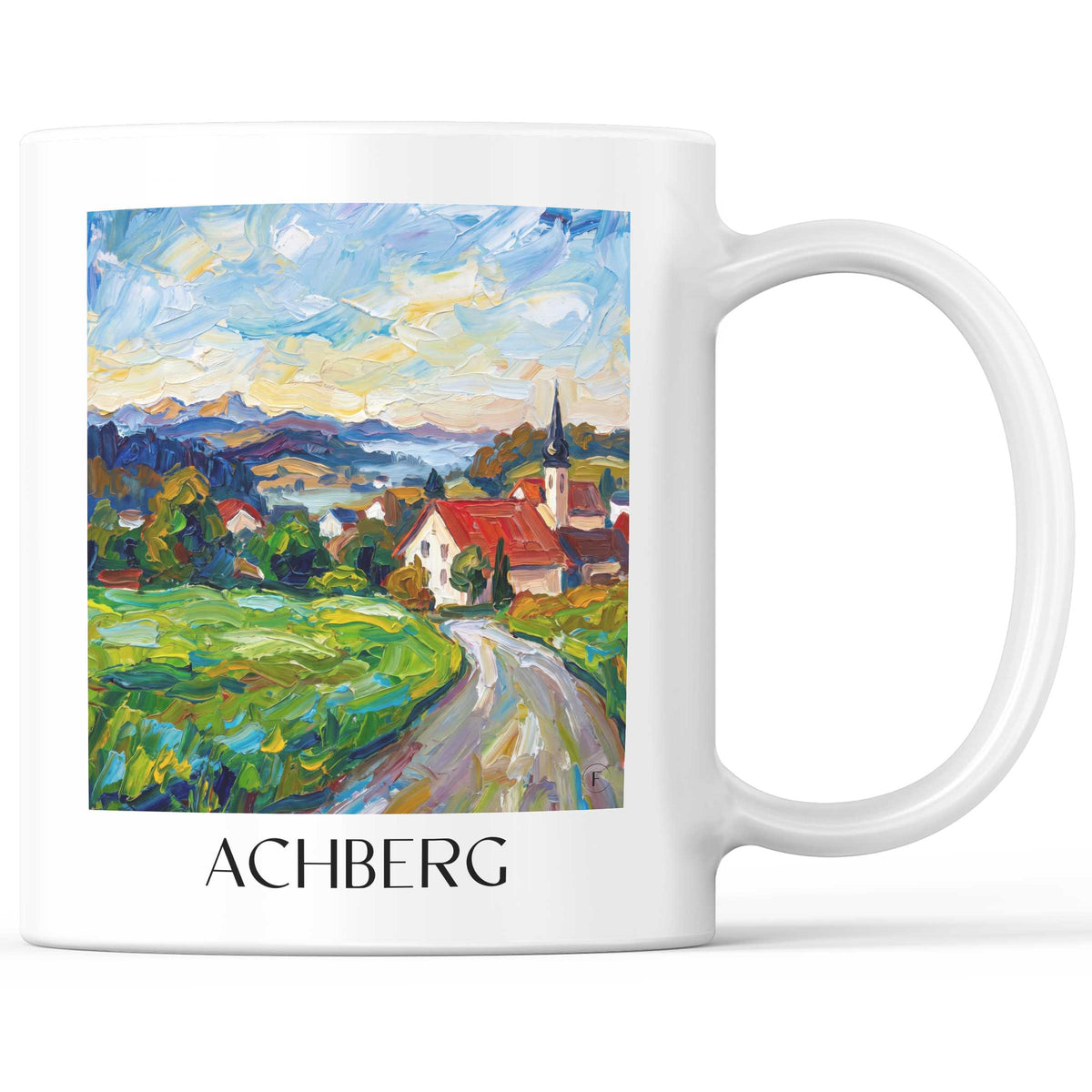 achberg-westallgäu-deutschland-kaffeebecher-oil-painting-oelgemaelde