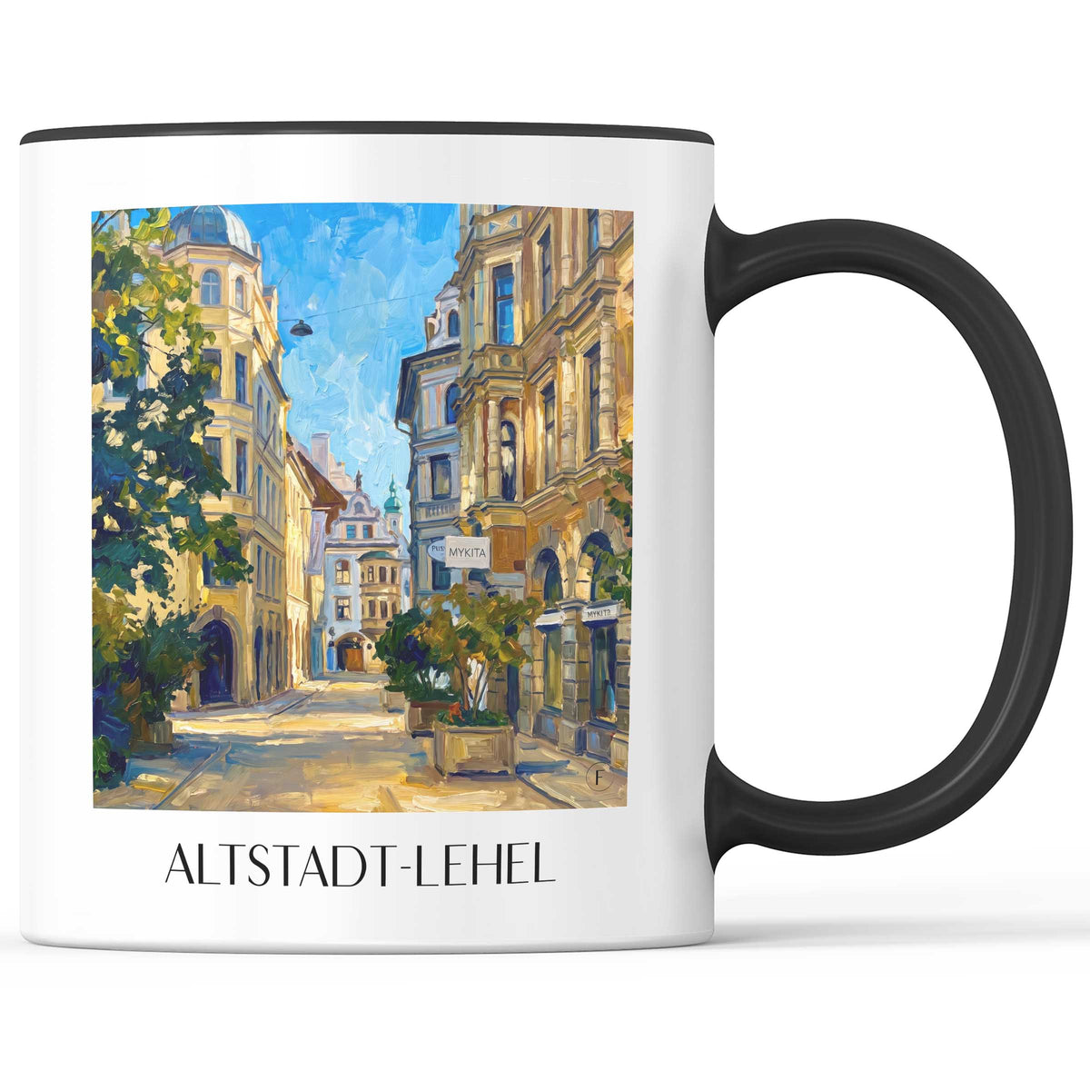 altstadt-lehel-münchen-deutschland-kaffeebecher-oil-painting-oelgemaelde