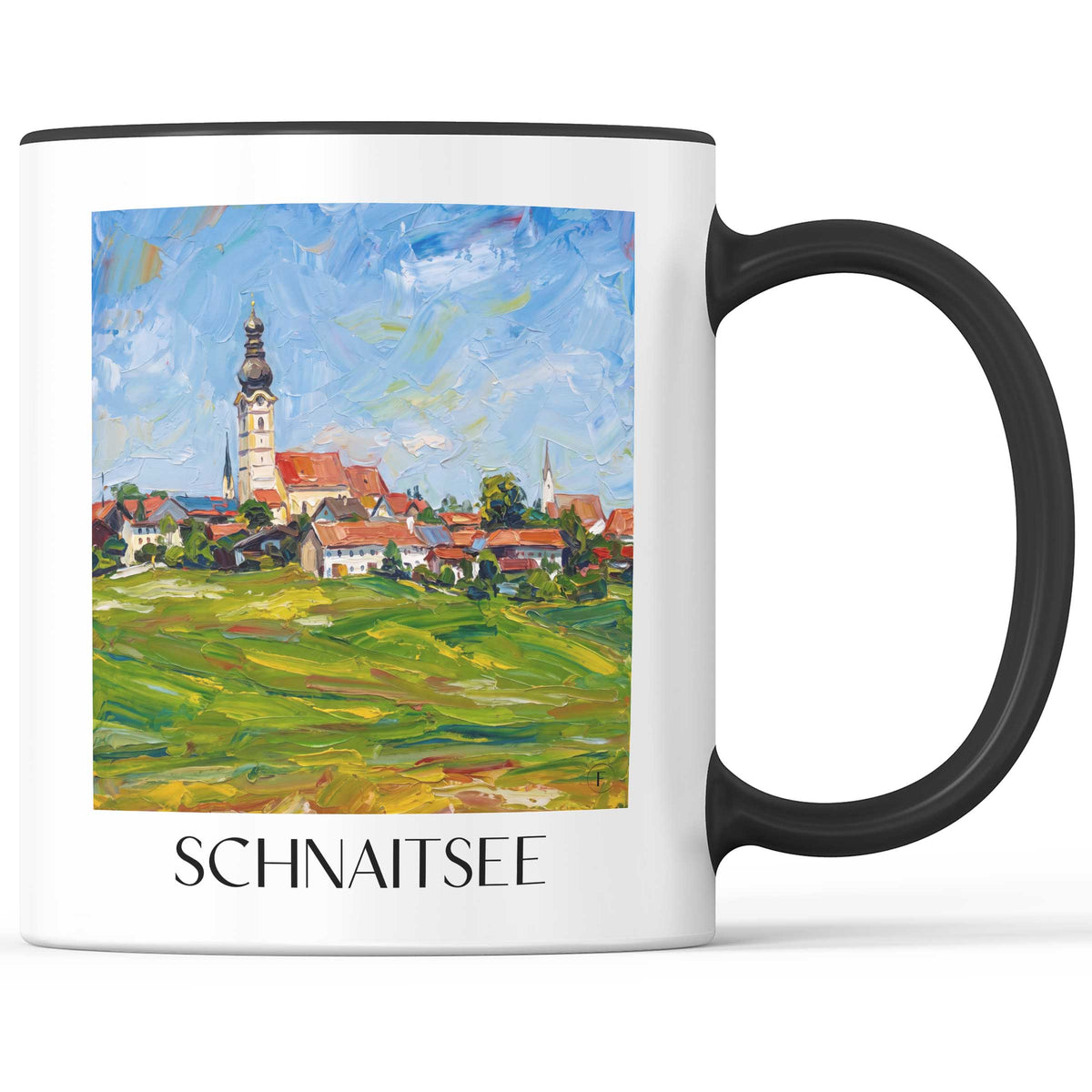 schnaitsee-chiemgau-deutschland-kaffeebecher-oil-painting-oelgemaelde