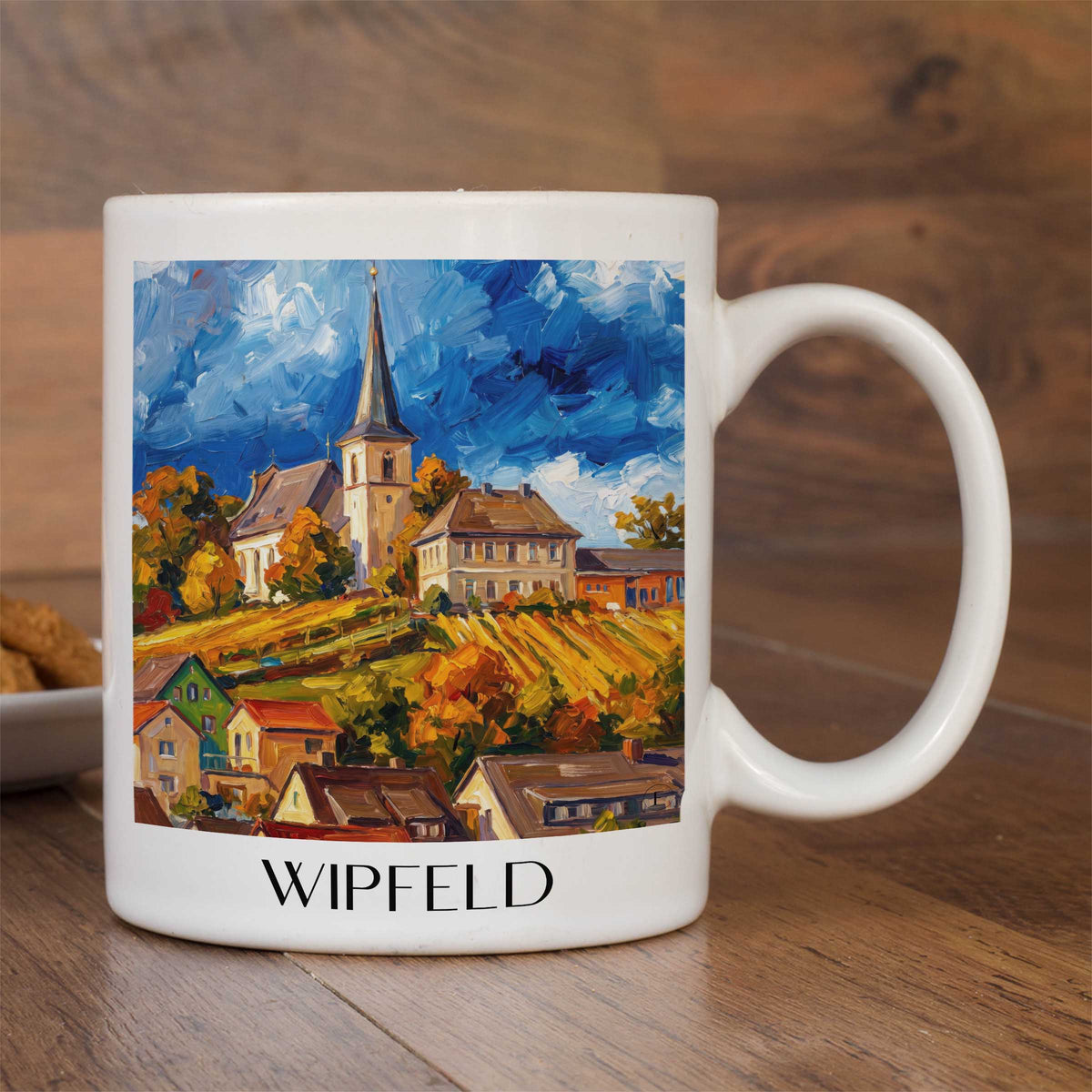 wipfeld-mainfranken-deutschland-kaffeebecher-oil-painting-oelgemaelde