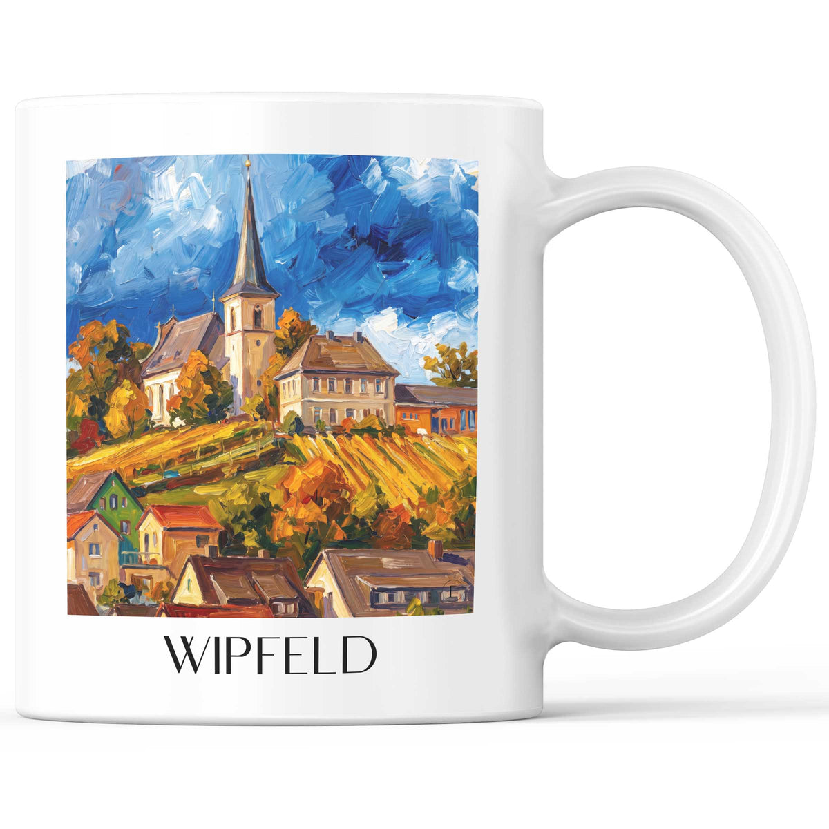 wipfeld-mainfranken-deutschland-kaffeebecher-oil-painting-oelgemaelde