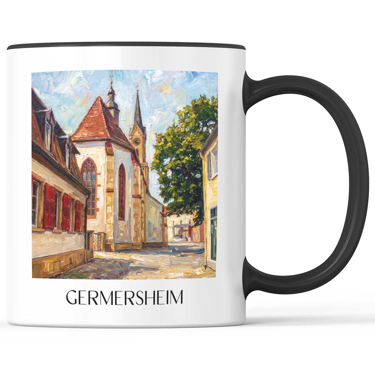 germersheim-vorderpfalz-deutschland-kaffeebecher-oil-painting-oelgemaelde