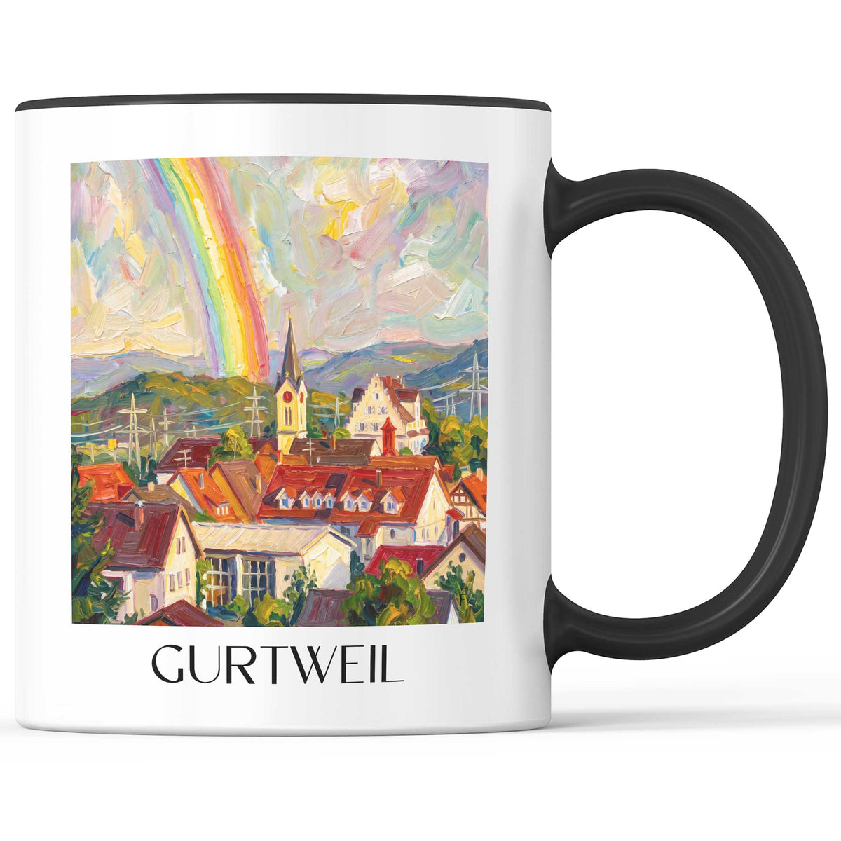 gurtweil-südschwarzwald-deutschland-kaffeebecher-oil-painting-oelgemaelde
