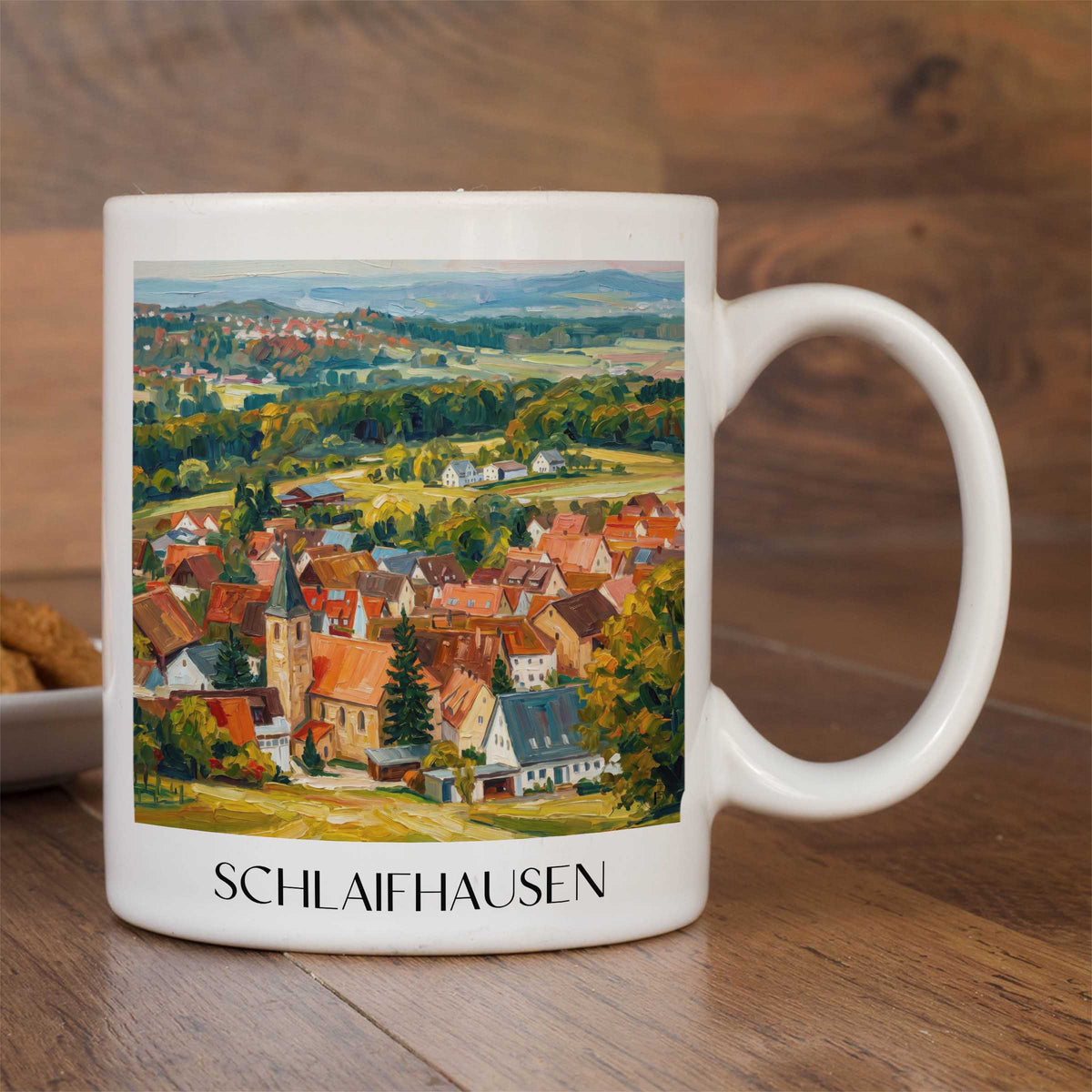 schlaifhausen-fränkische-schweiz-deutschland-kaffeebecher-oil-painting-oelgemaelde