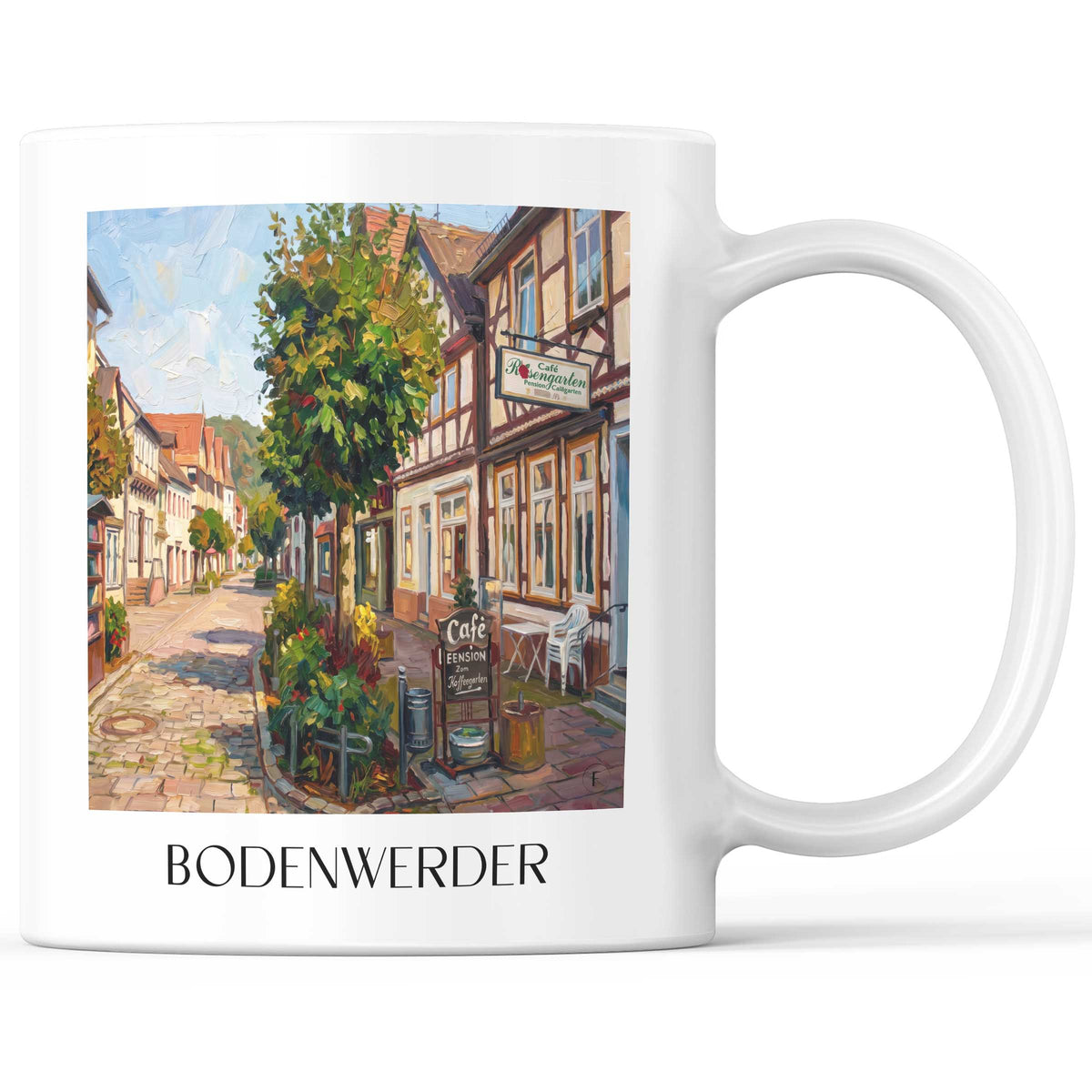 bodenwerder-weserbergland-deutschland-kaffeebecher-oil-painting-oelgemaelde