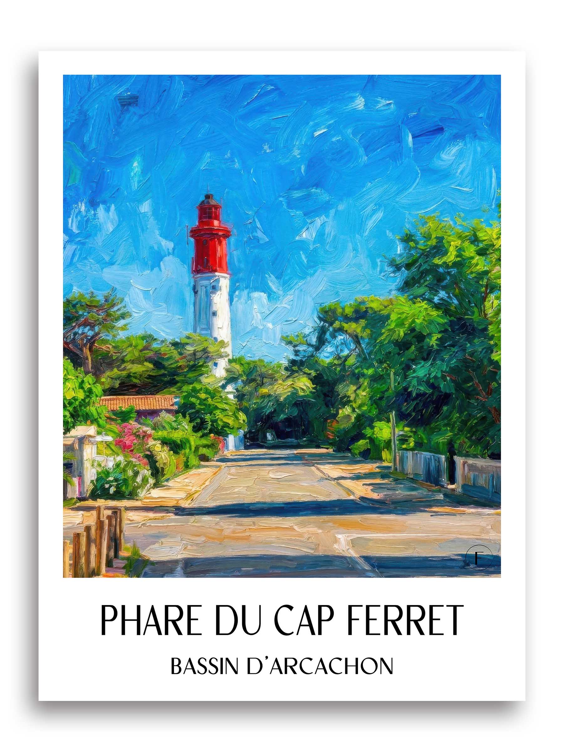 phare-du-cap-ferret-bassin-d'arcachon-frankreich-poster-oil-painting-oelgemaelde