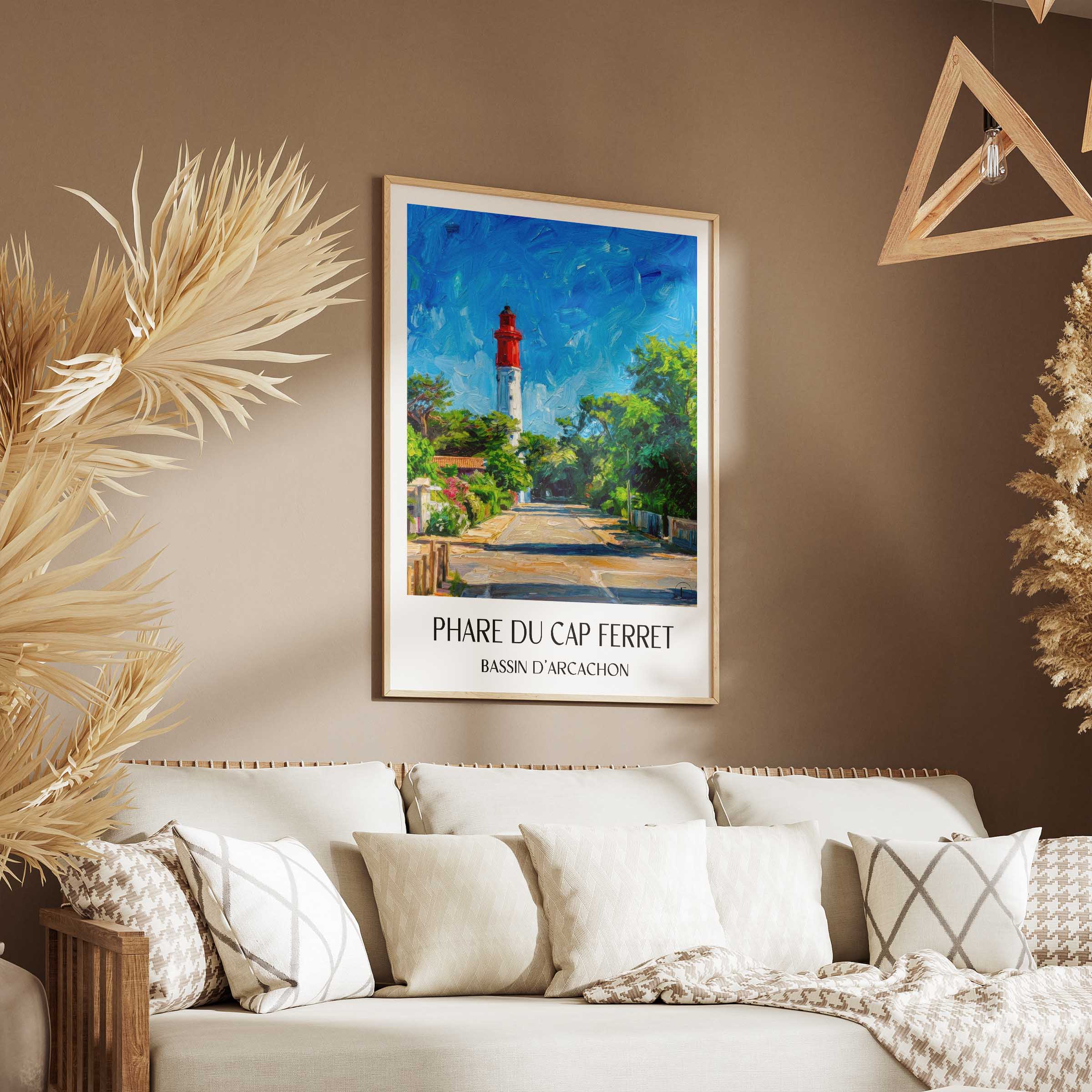 phare-du-cap-ferret-bassin-d'arcachon-frankreich-poster-oil-painting-oelgemaelde