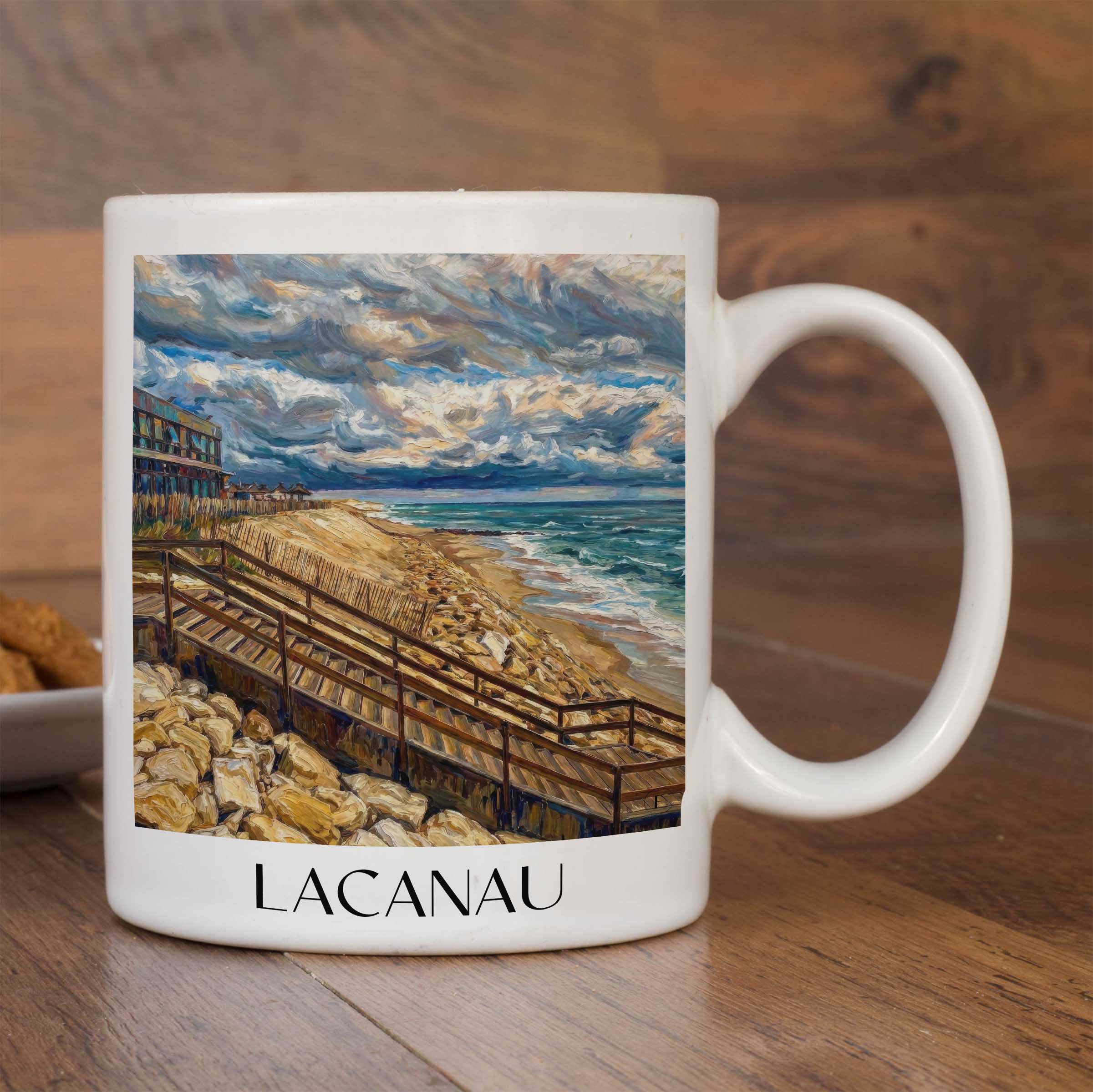 lacanau-côte-d'argent-frankreich-kaffeebecher-oil-painting-oelgemaelde