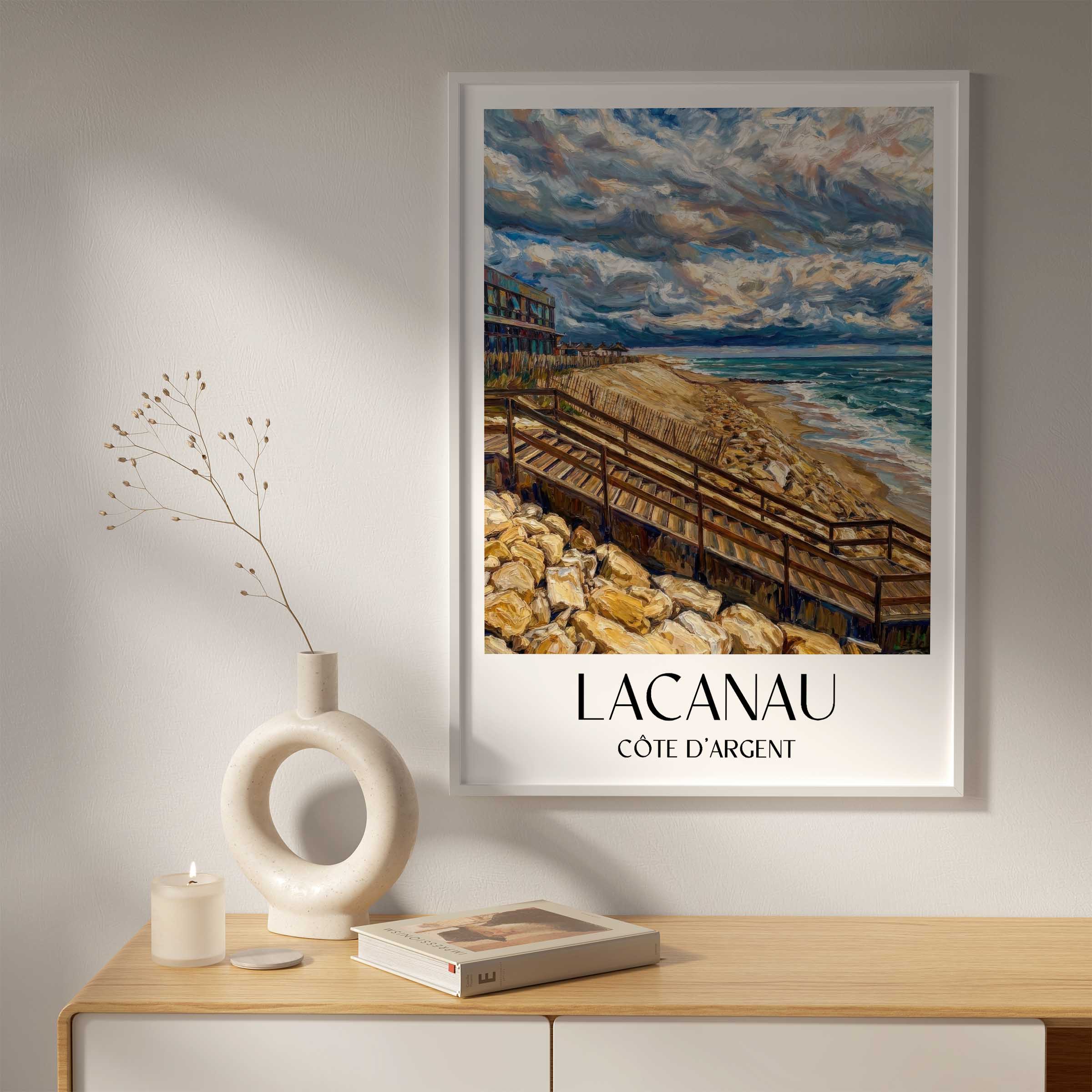 lacanau-côte-d'argent-frankreich-poster-oil-painting-oelgemaelde