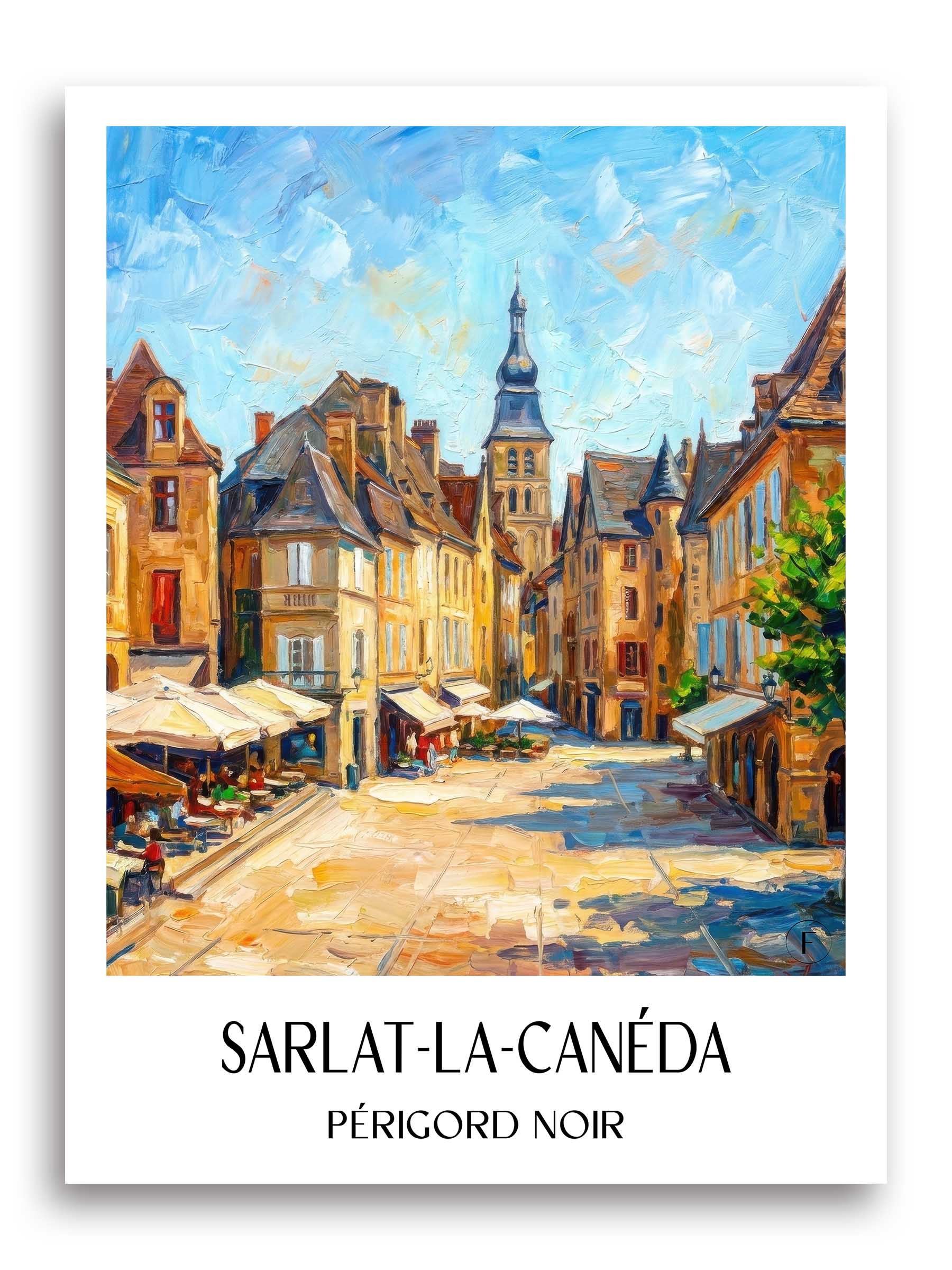 sarlat-la-canéda-périgord-noir-frankreich-poster-oil-painting-oelgemaelde