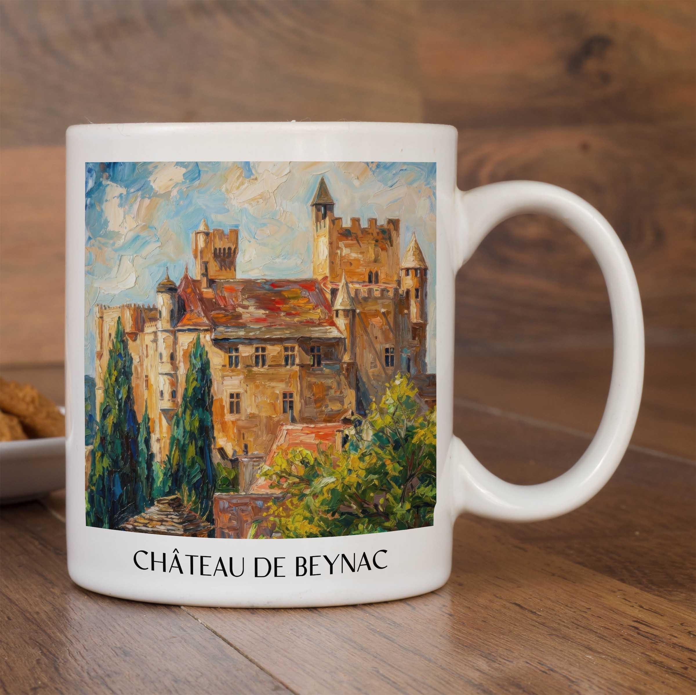 château-de-beynac-vallée-de-la-dordogne-frankreich-kaffeebecher-oil-painting-oelgemaelde