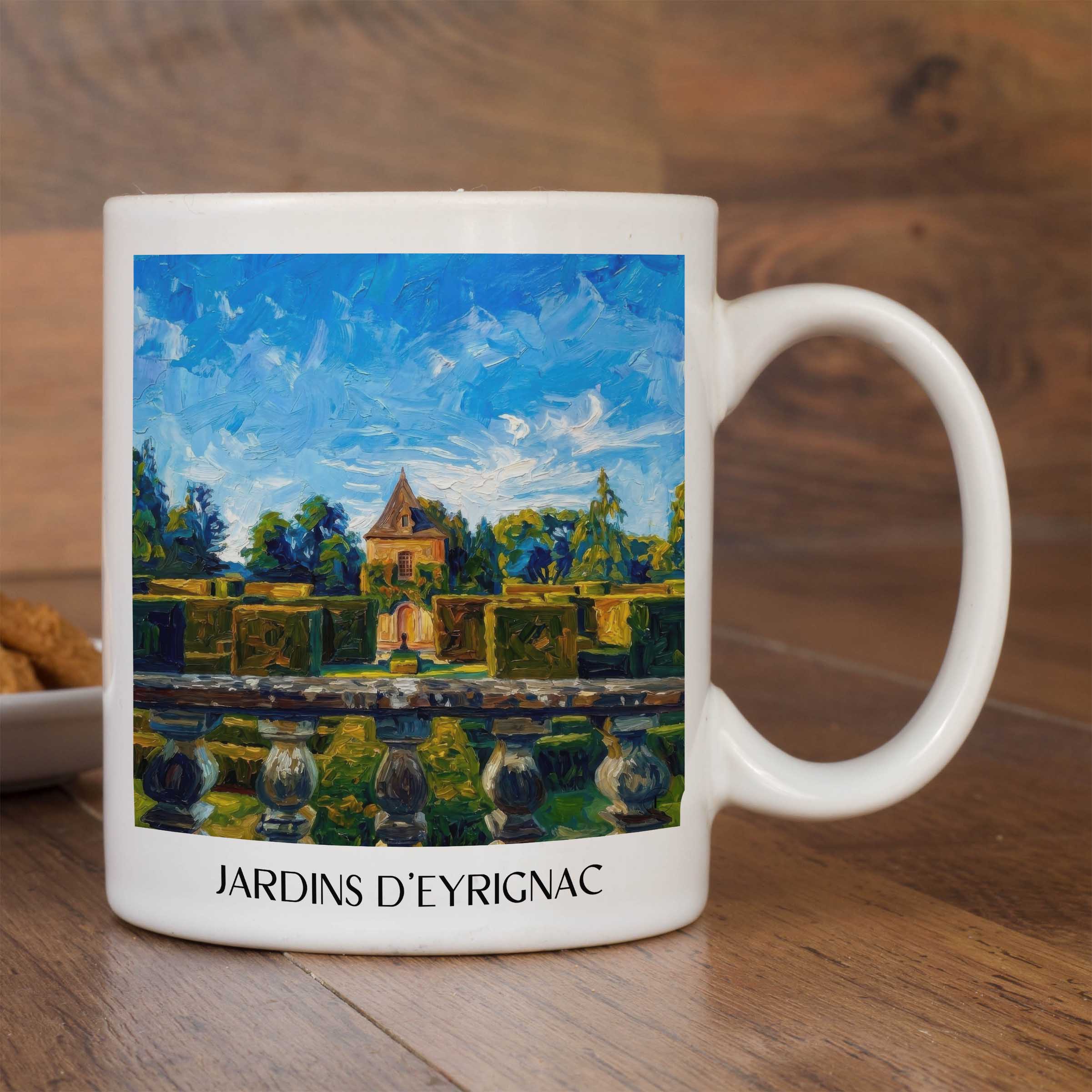 jardins-d'eyrignac-périgord-noir-frankreich-kaffeebecher-oil-painting-oelgemaelde