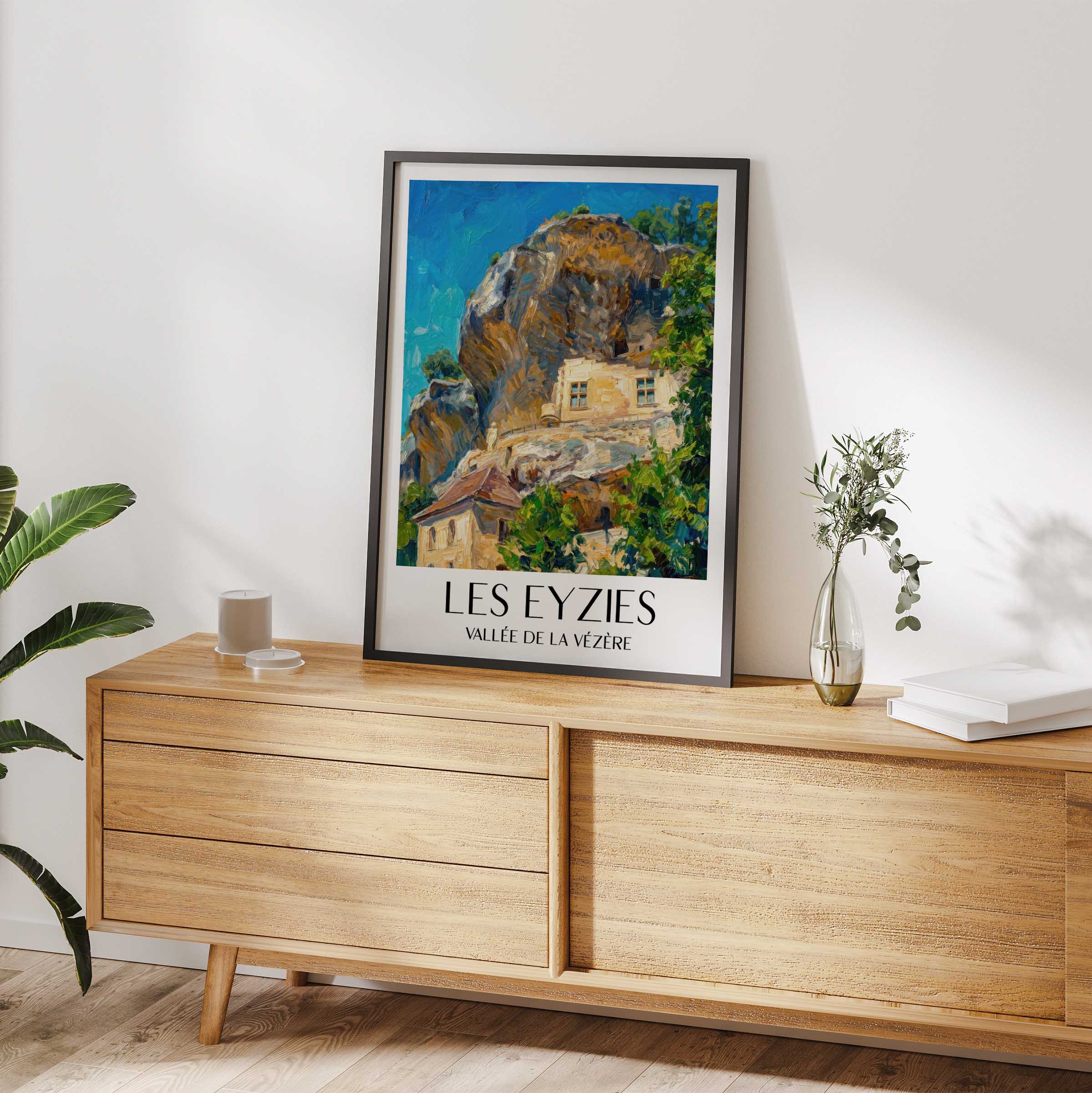 les-eyzies-vallée-de-la-vézère-frankreich-poster-oil-painting-oelgemaelde