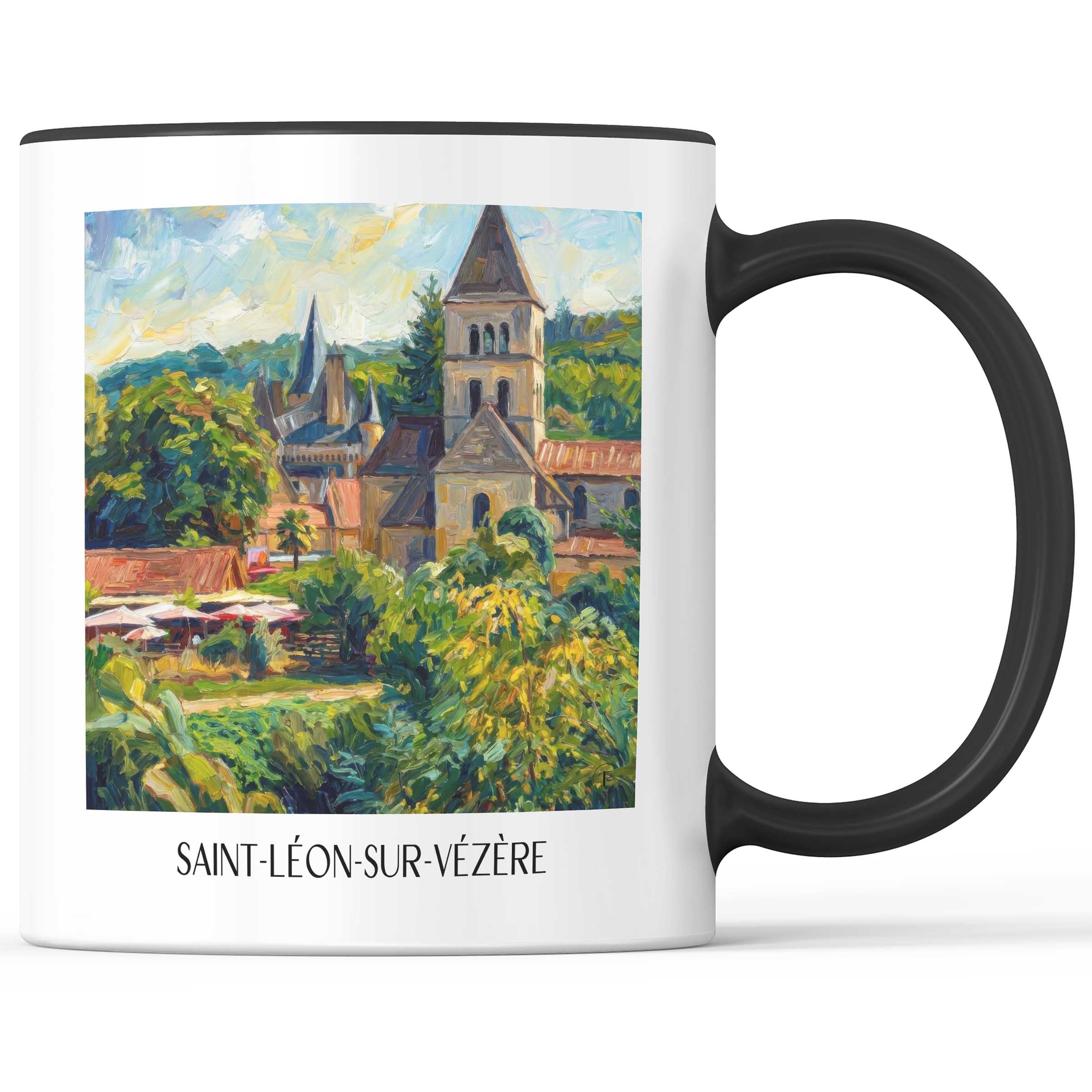 saint-léon-sur-vézère-vallée-de-la-vézère-frankreich-kaffeebecher-oil-painting-oelgemaelde