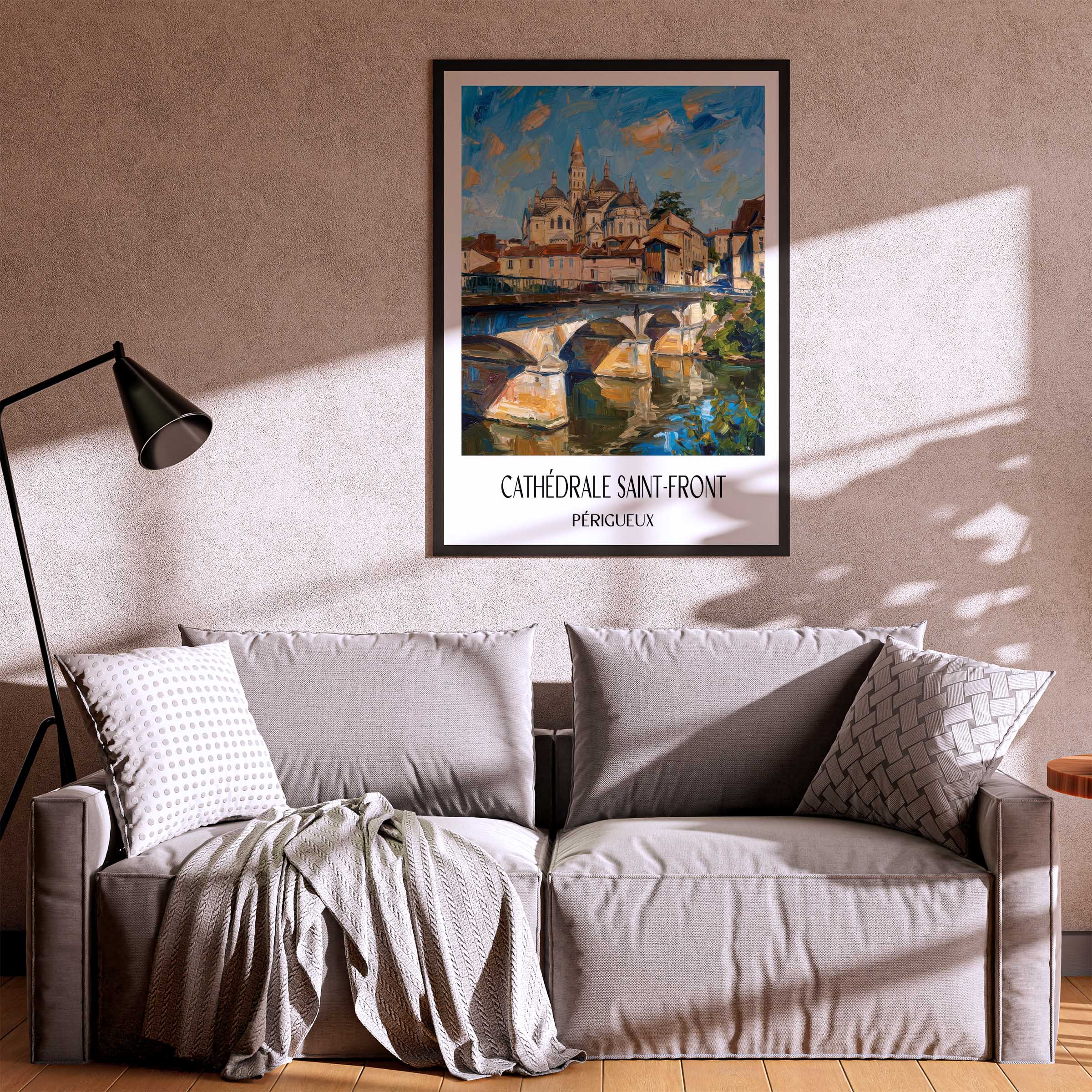 cathédrale-saint-front-périgueux-frankreich-poster-oil-painting-oelgemaelde